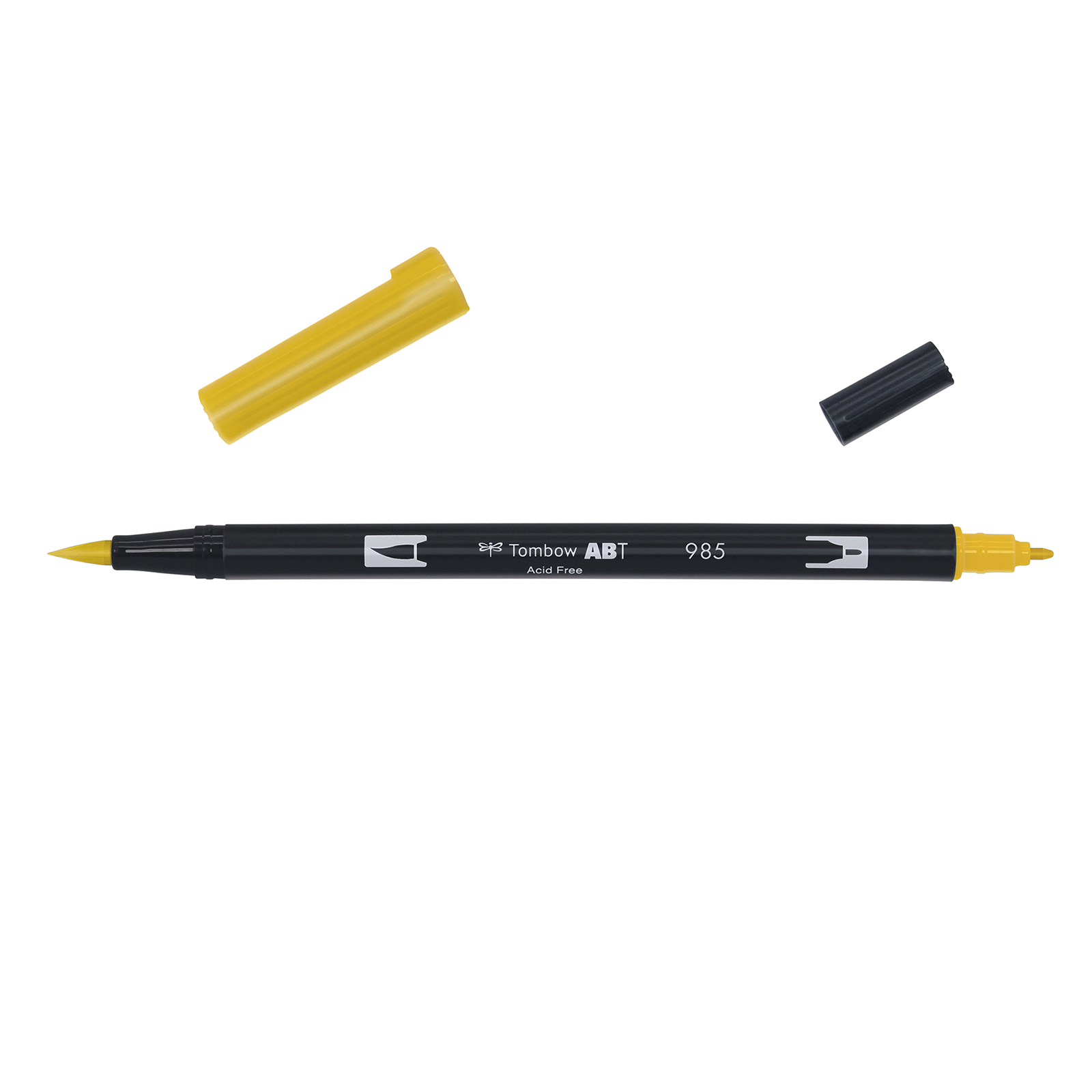 Tombow • Brush pen a doppia punta 985 chrome yellow