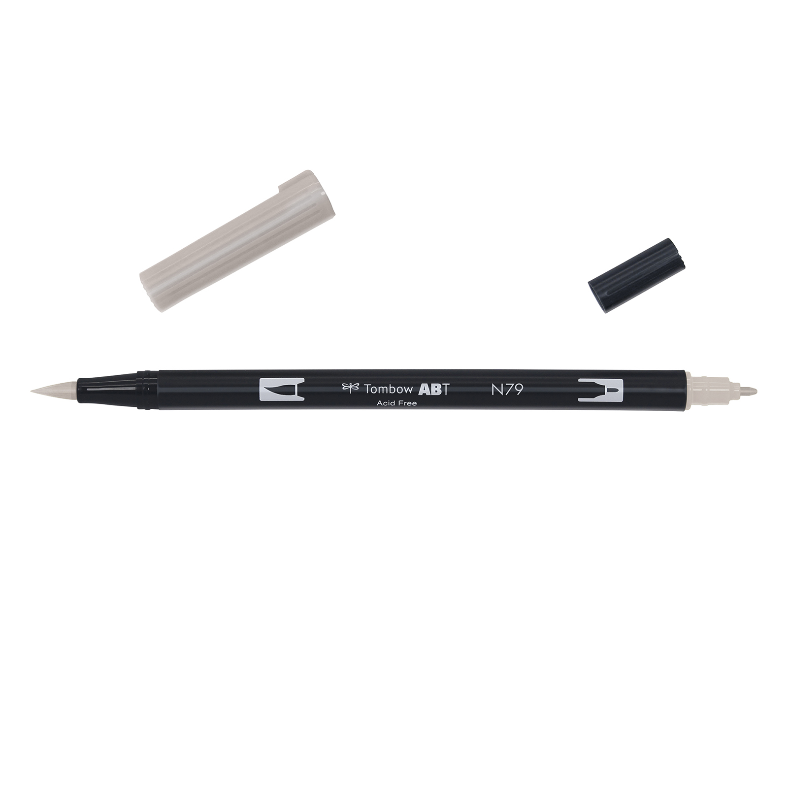 Tombow • Brush pen a doppia punta N79 warm gray 2