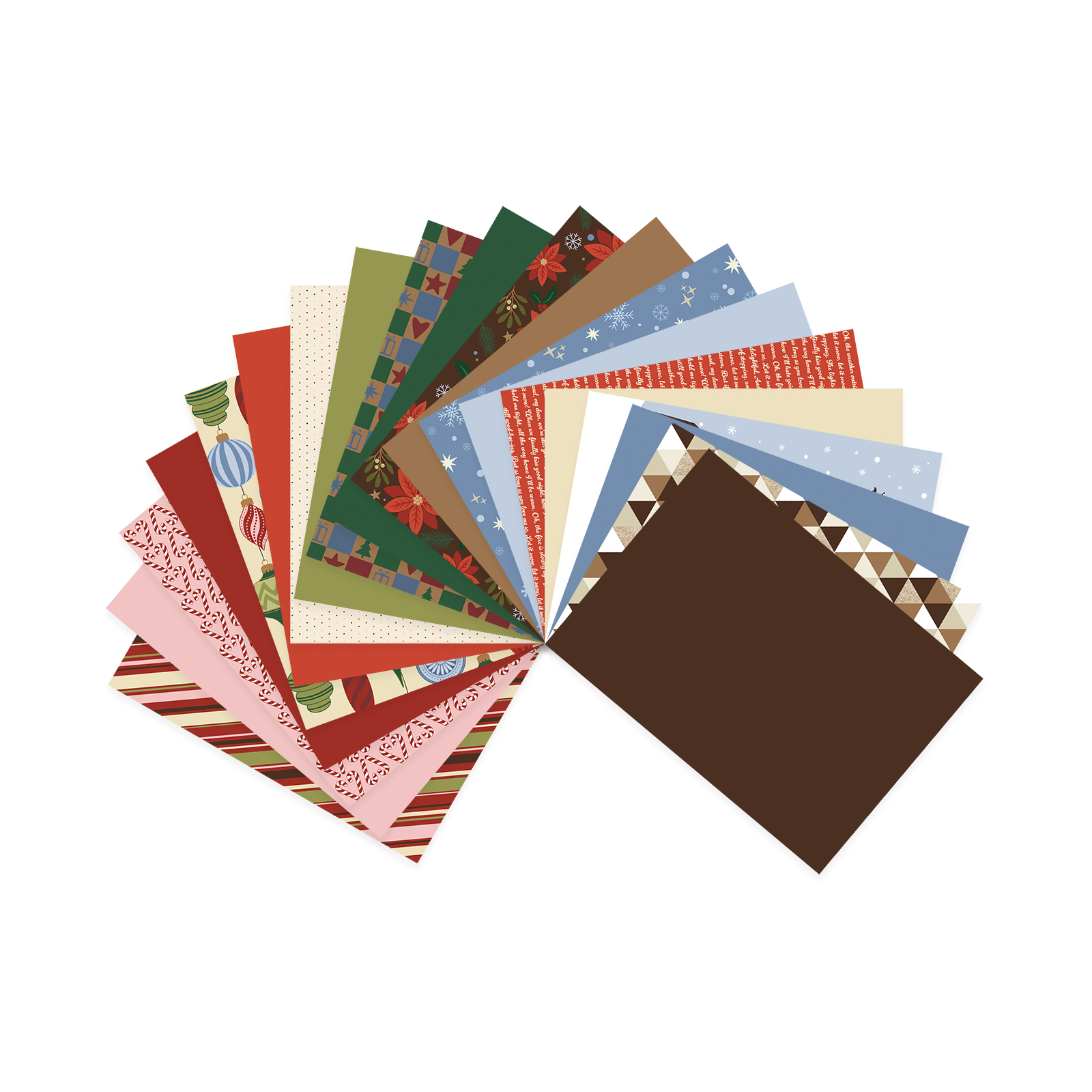 Vaessen Creative • Scrapbooking-Papierblock 160g A5 Christmas Village