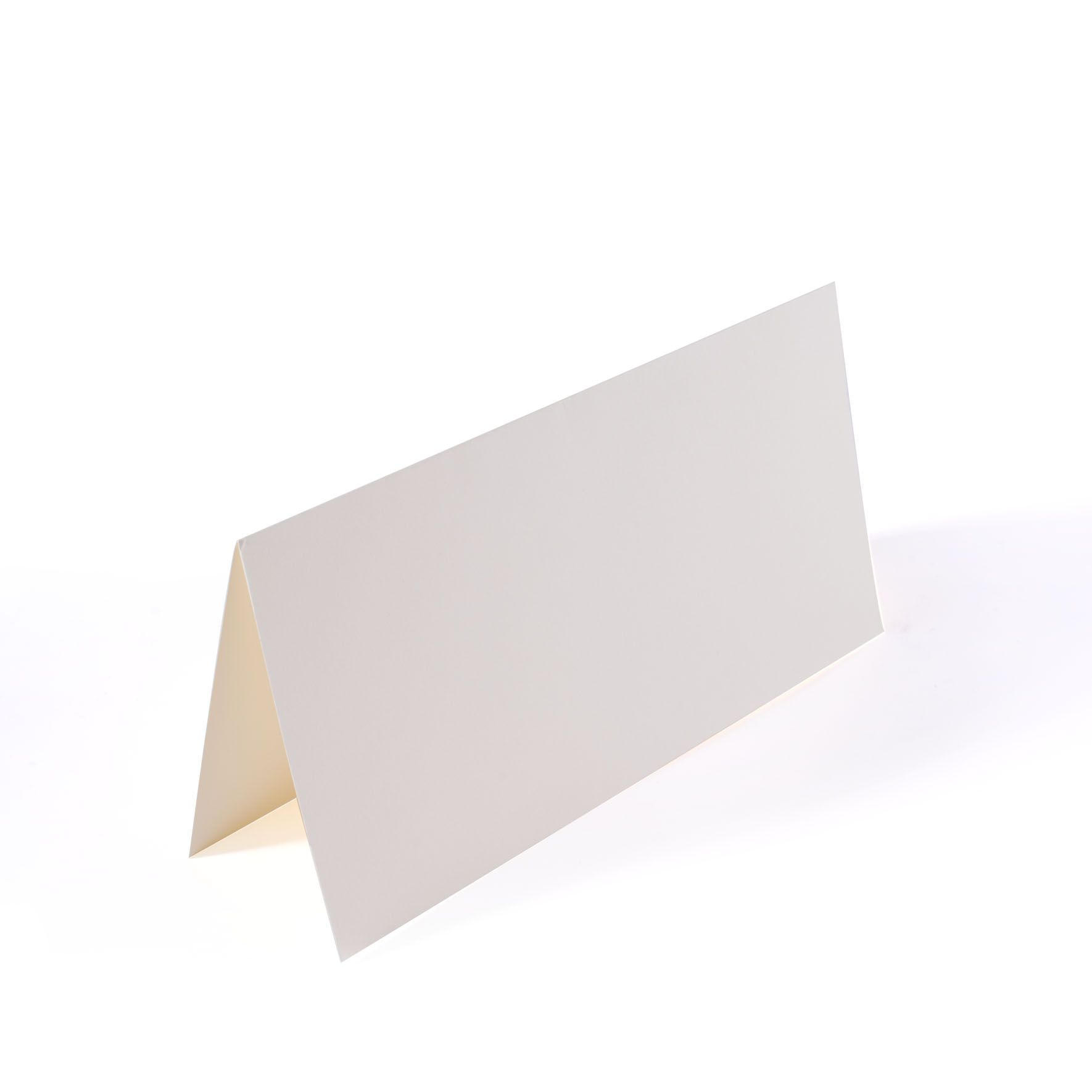 Florence • Cardstock Folded Cards Smooth 200g 11x22cm Ivory 25x