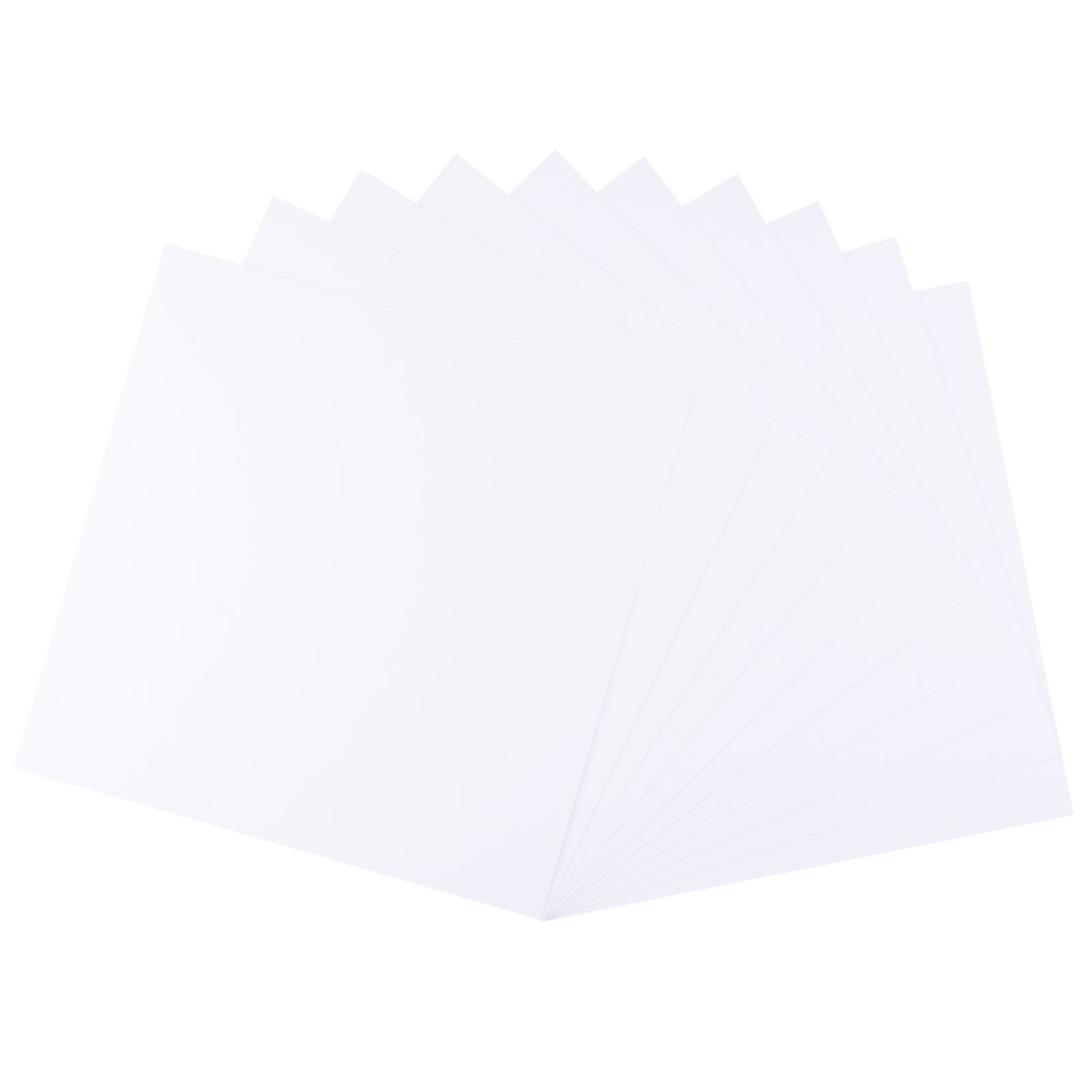 Florence • Papier Mixed Media Lisse 30,5x30,5cm 240g Blanc 10x