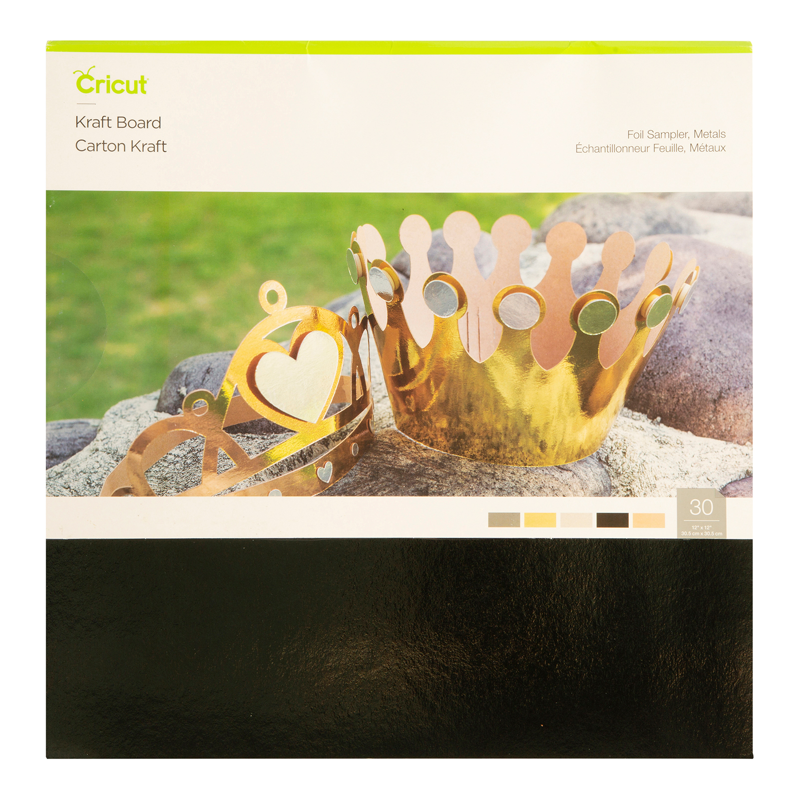 Cricut • Kraft Board Foil Sampler Metals