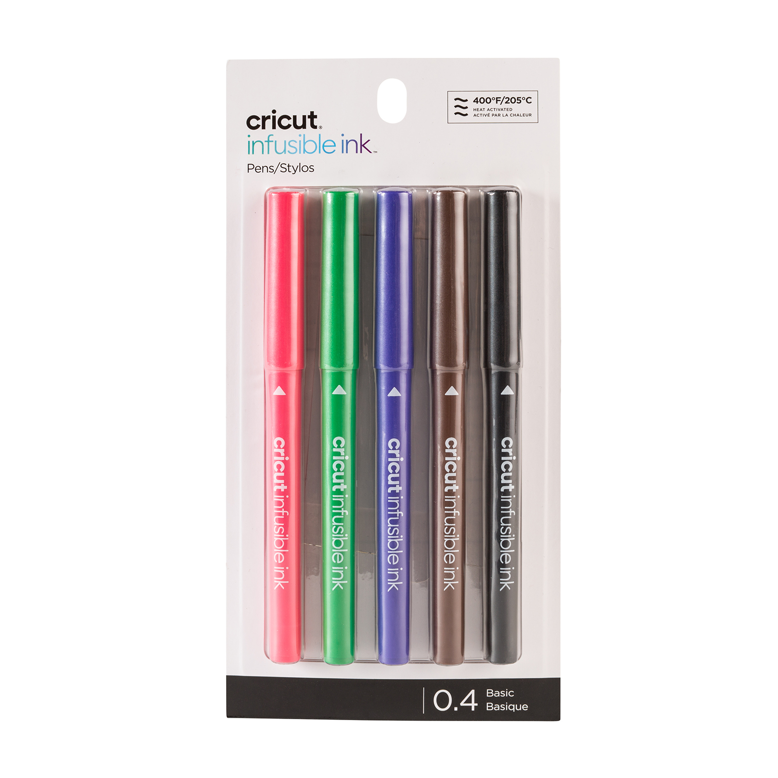 Cricut • Bolígrafos Infusible Ink 0.4 Básicos