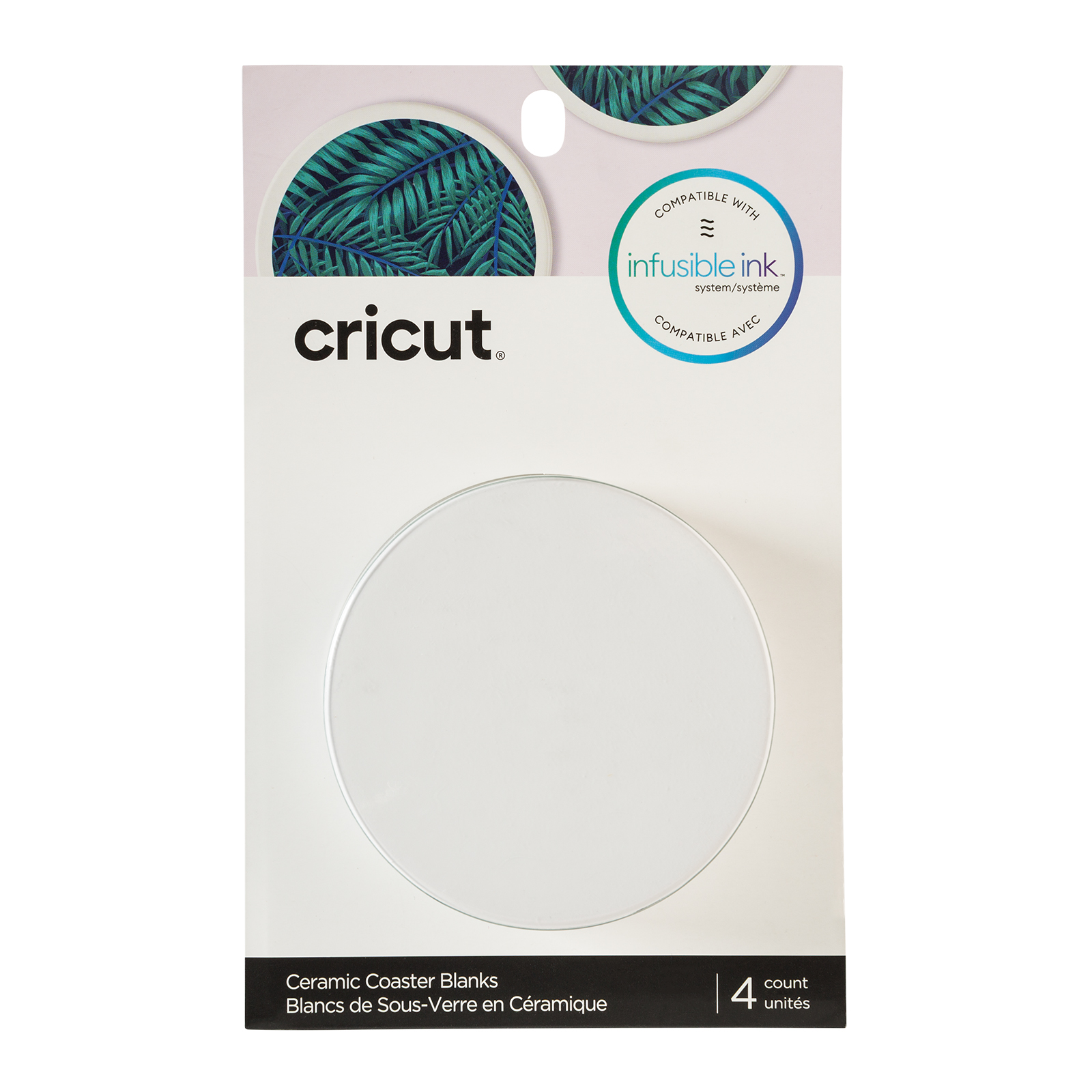 Cricut • Sottobicchieri personalizzabili  Ceramica rotonda