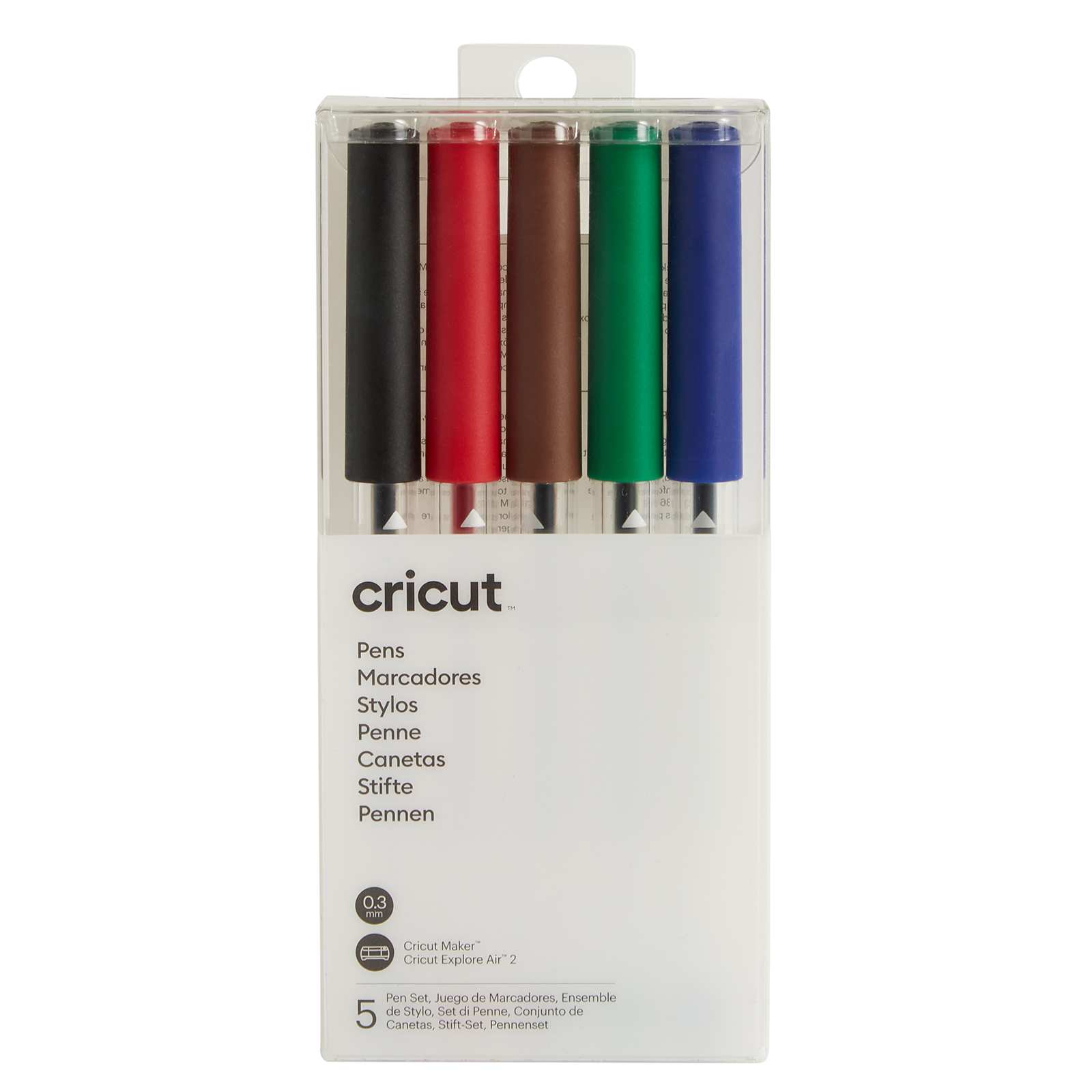 Cricut • Kit de Bolígrafos de Punta Extrafina Básicos