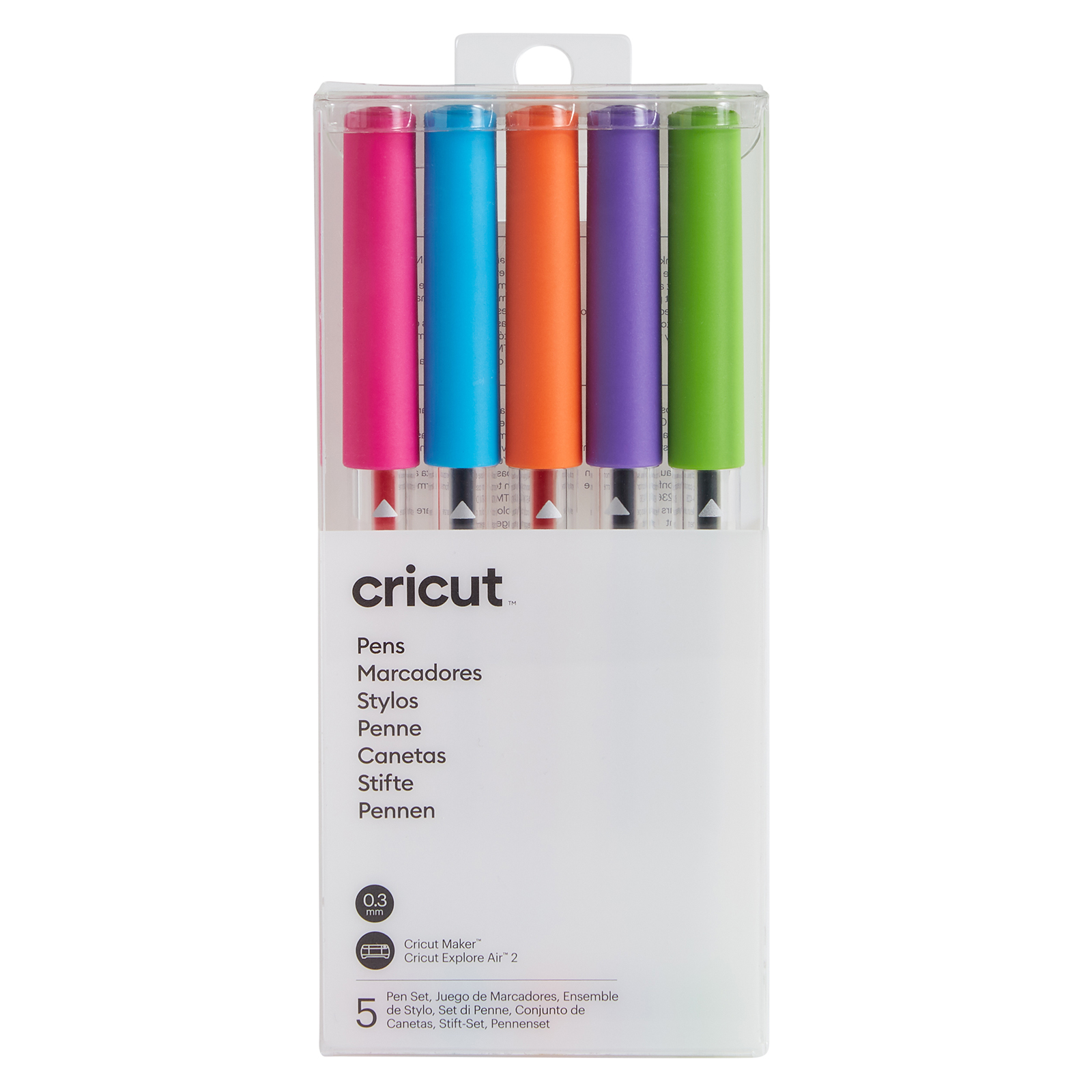 Cricut • Extra fine point Pen set Brights 0,3mm - 5 pieces
