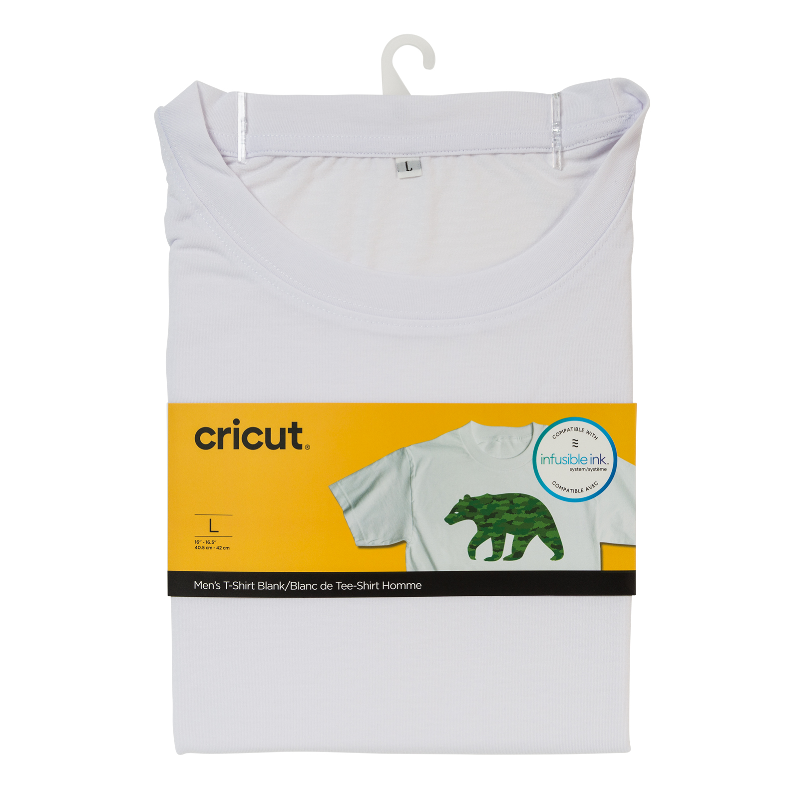 Cricut • Crew neck T-Shirt Blank size L