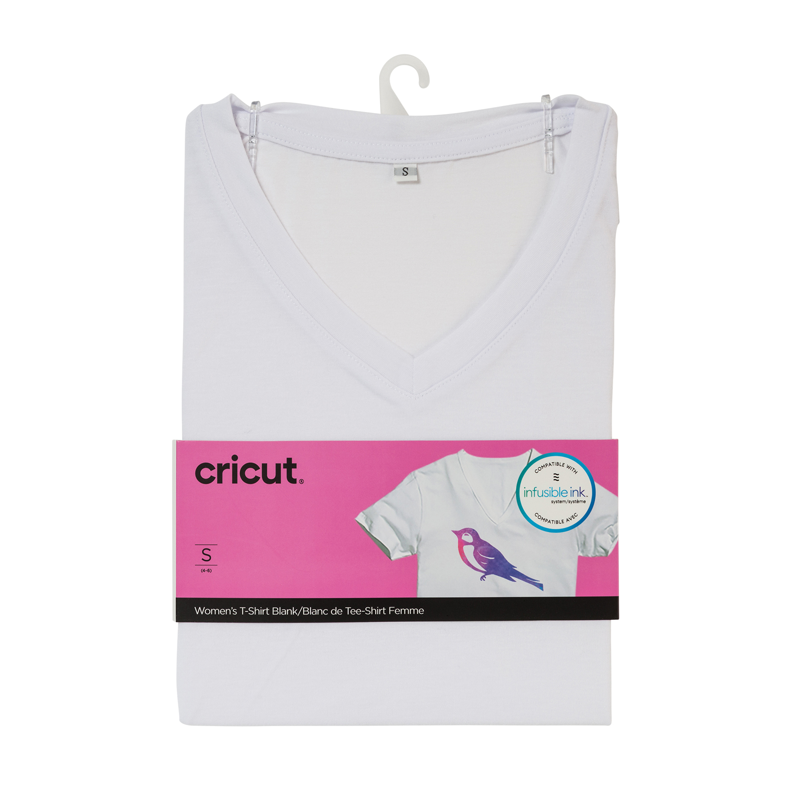 Cricut • Women's T-Shirt Blank V-Neck S