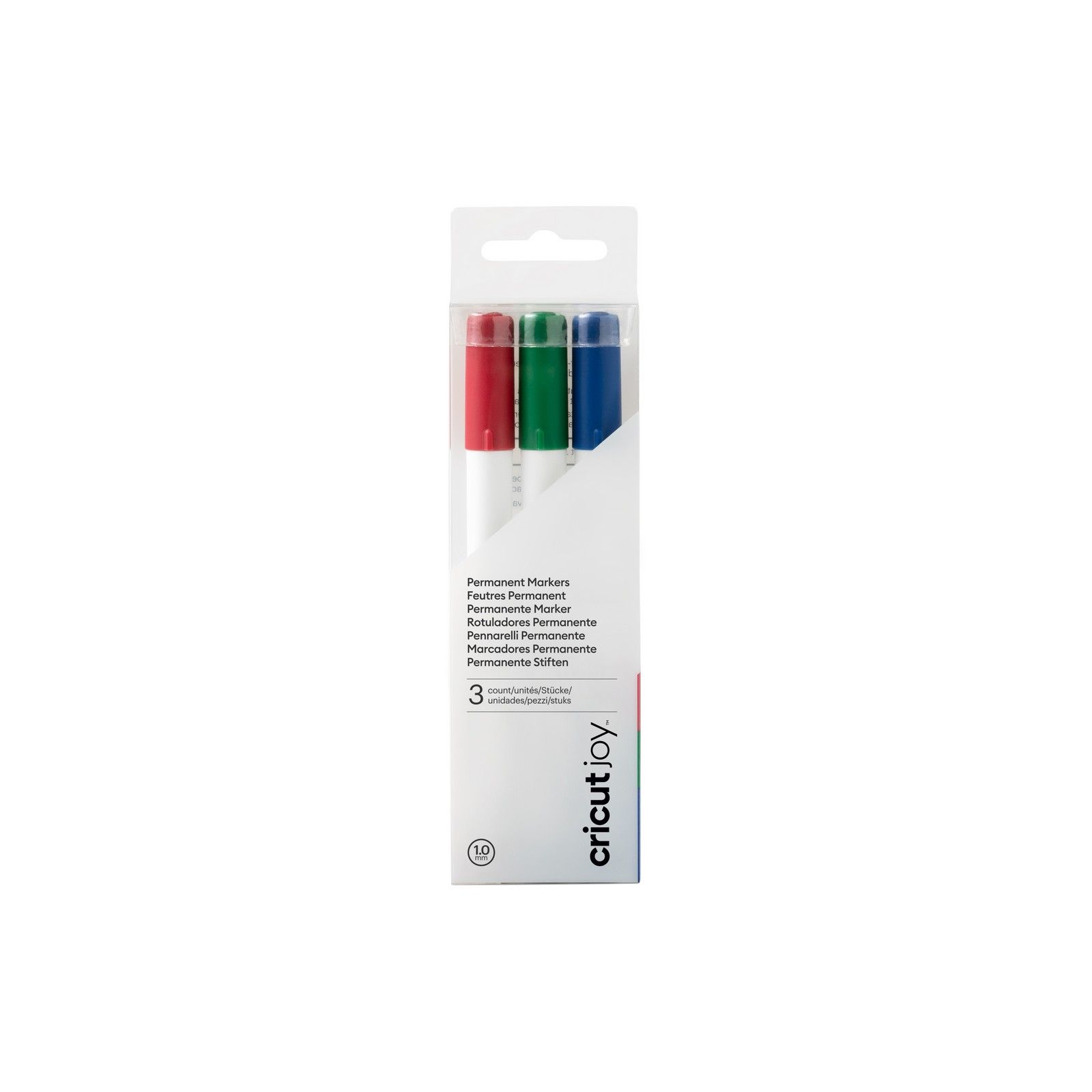 Cricut Joy • Permanent Markers 3-Pack 1.0 Blue, Red, Green
