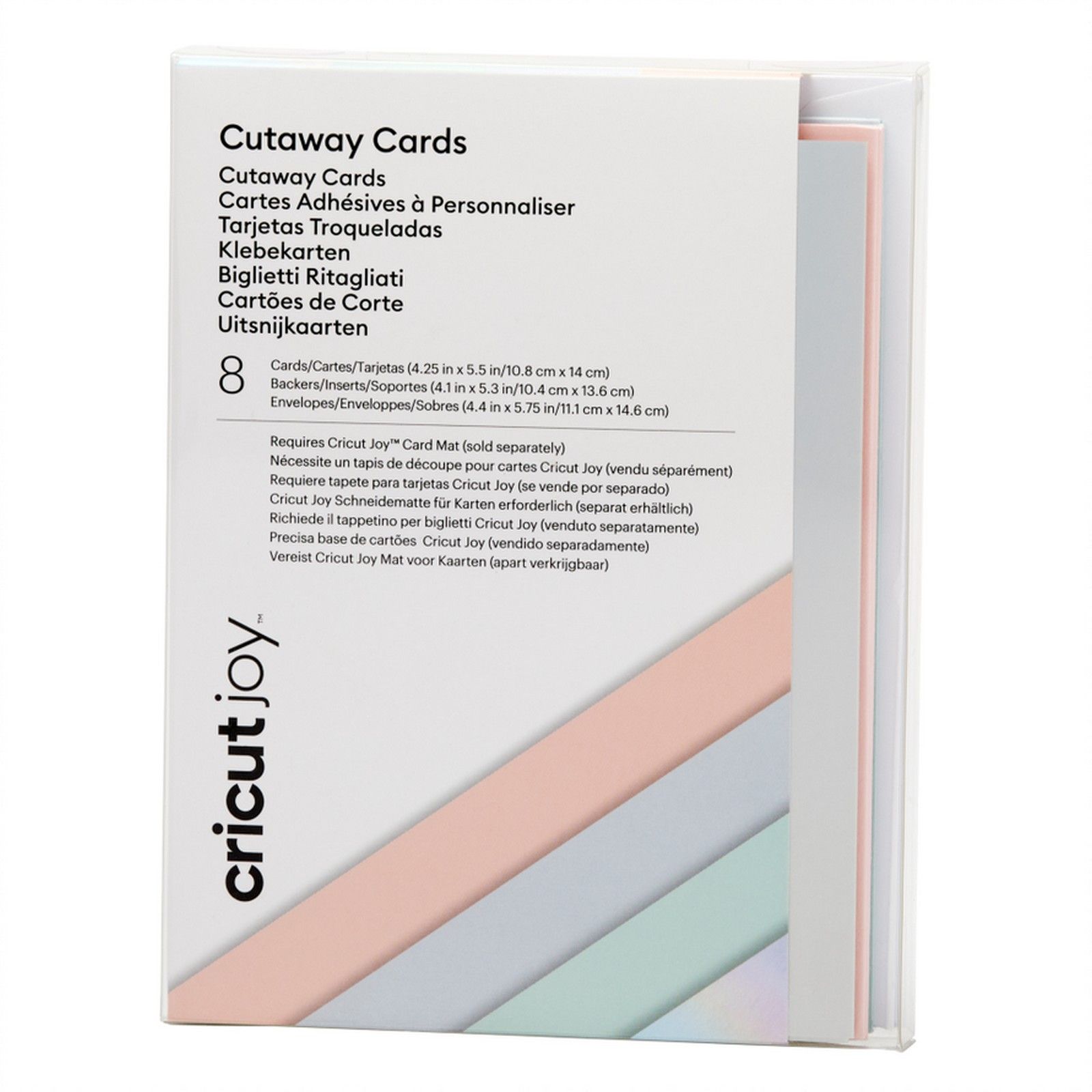 Cricut Joy • Cutaway Cards Pastel 8pcs