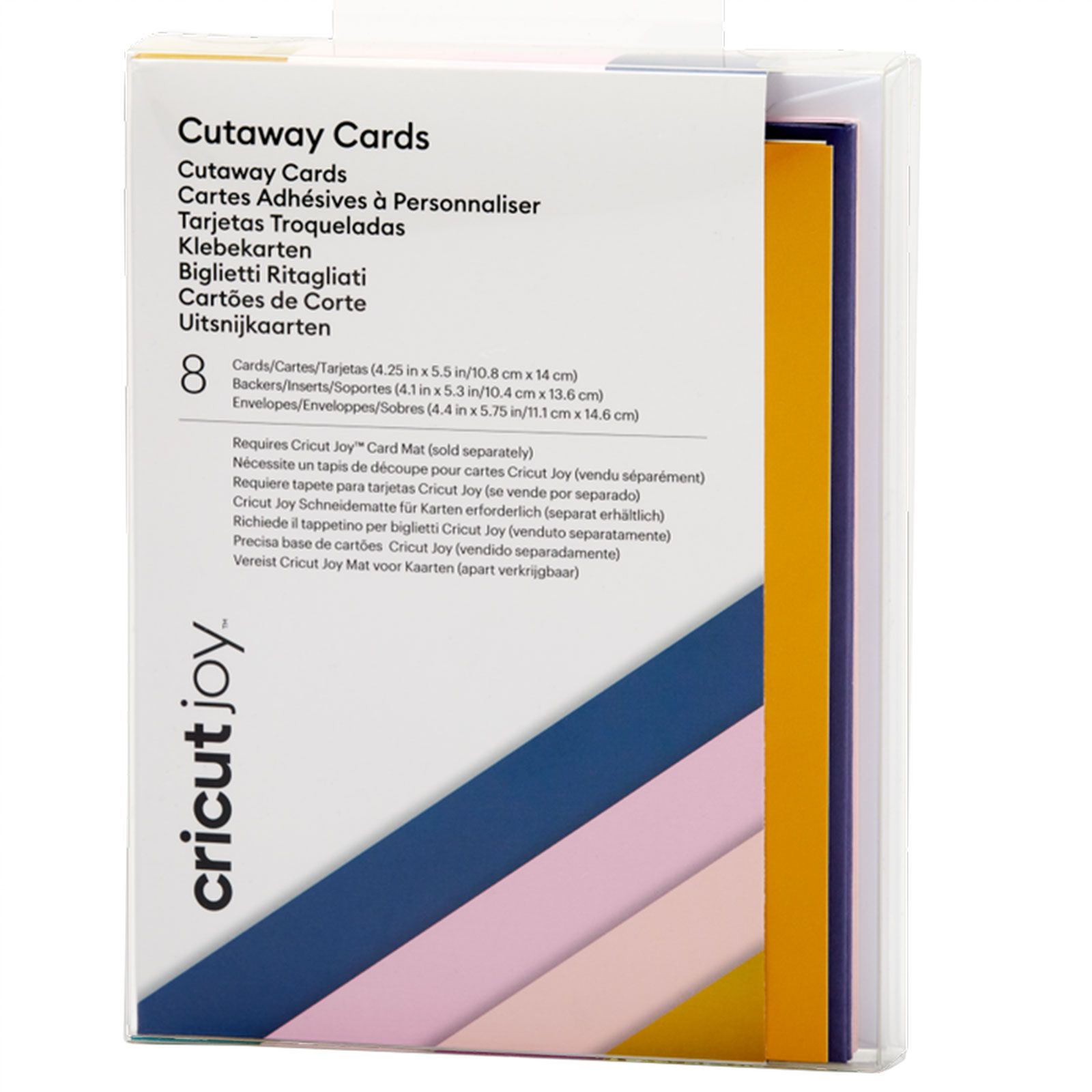 Cricut Joy • Cutaway Cards Rain 8pcs