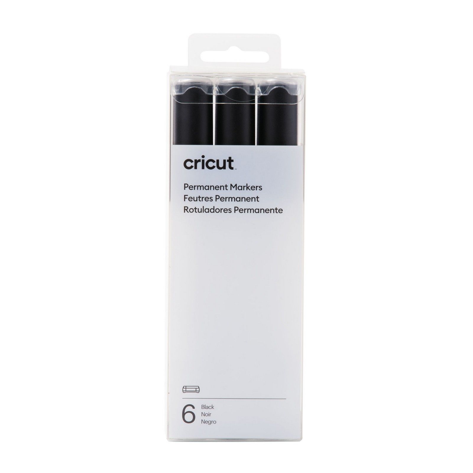 Cricut • Venture Permanent Markers 2.5mm Black 6pcs