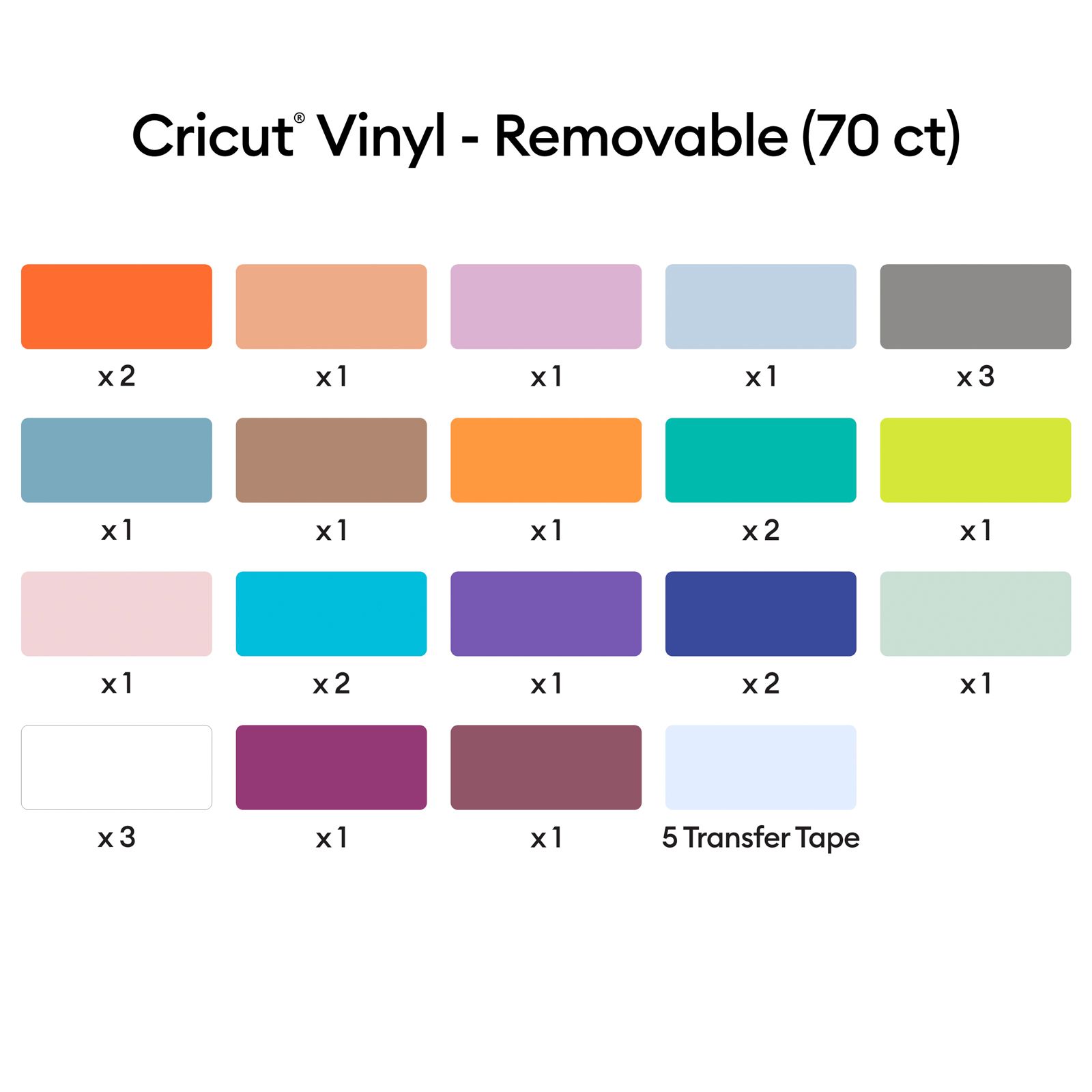 Cricut Removable Premium Vinyl