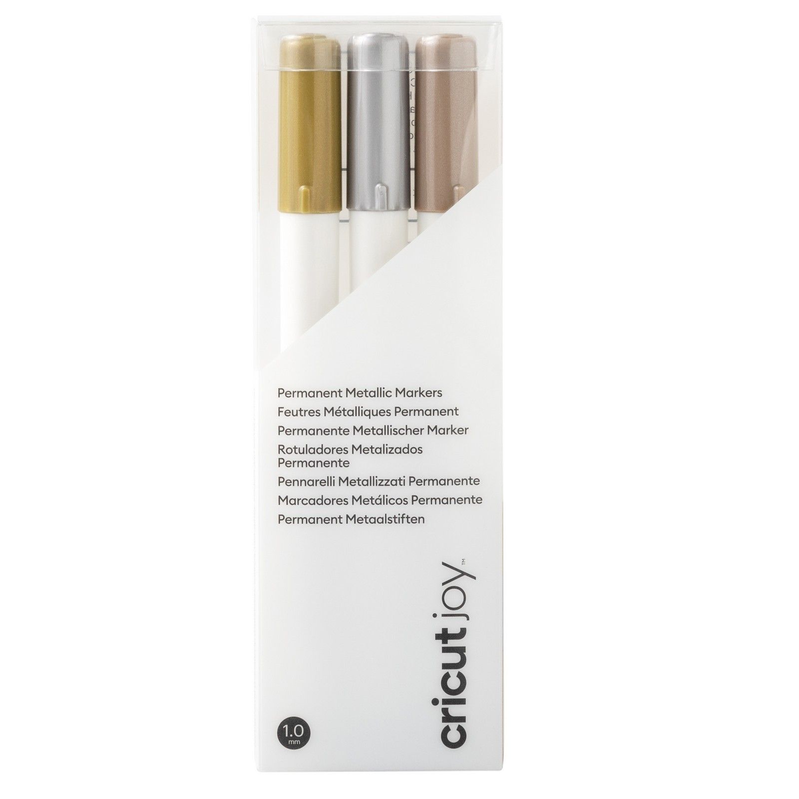 Cricut Joy • Permanent markers 3-pack 1.0 (Gold, Silver, Copper)