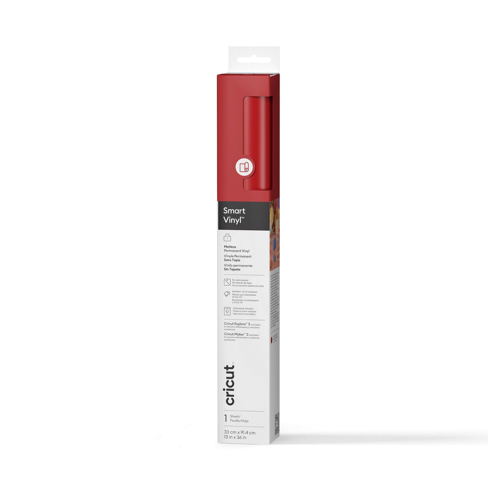 Cricut • Smart Vinyl Permanent Red
