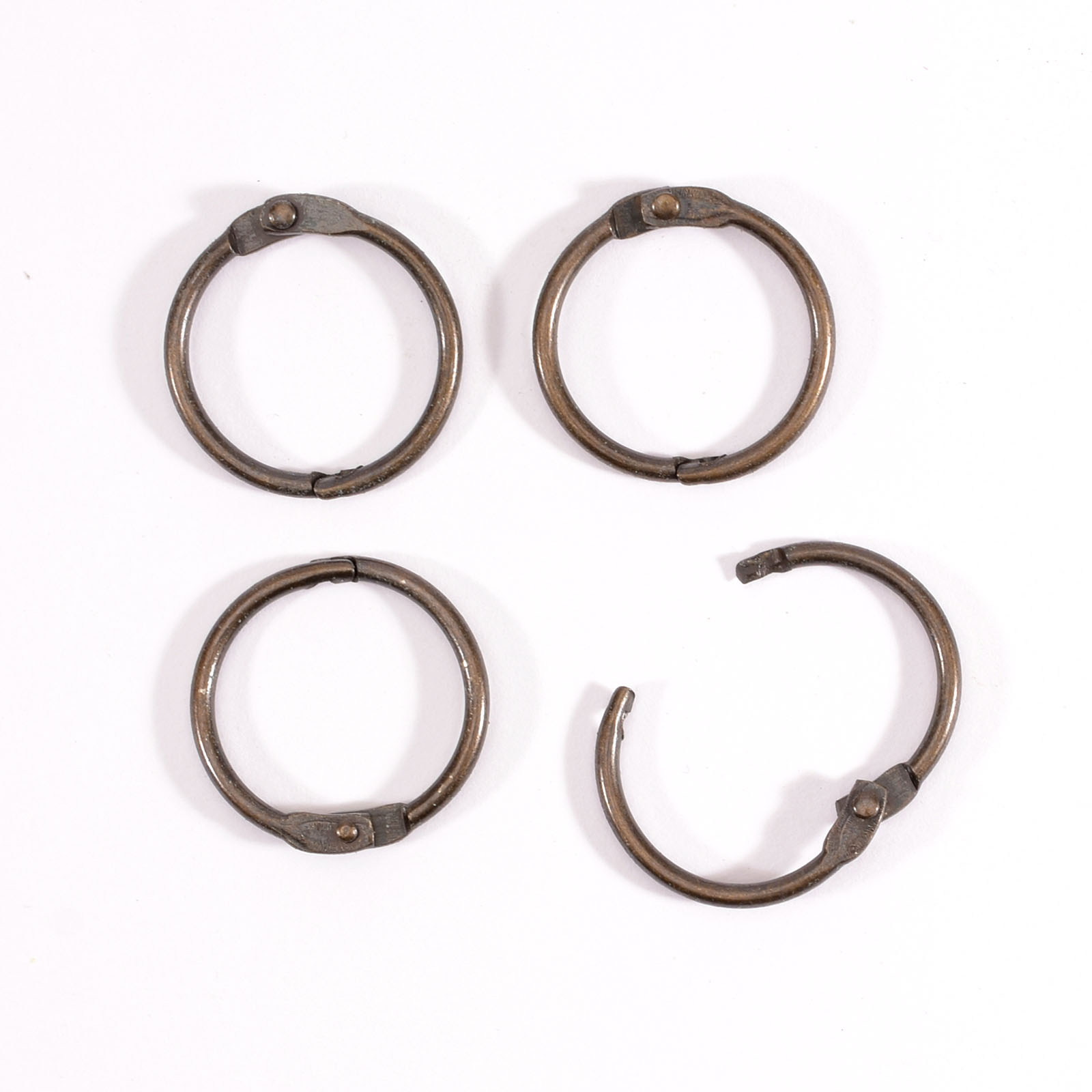 Vaessen Creative • Book Binding Rings 25mm Copper 12pcs