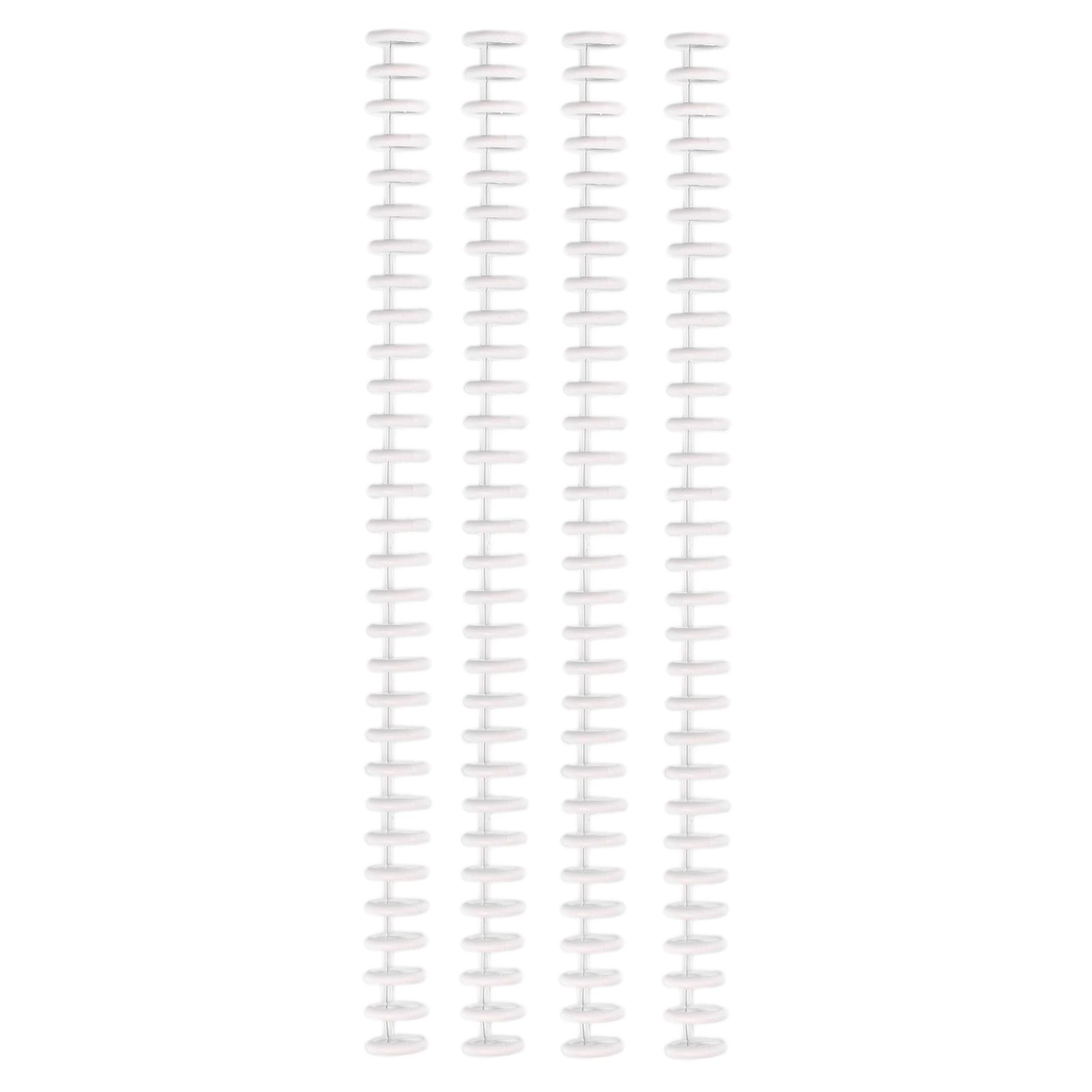 Vaessen Creative • Bind Easy Klikbindruggen 12mm Wit 4st.