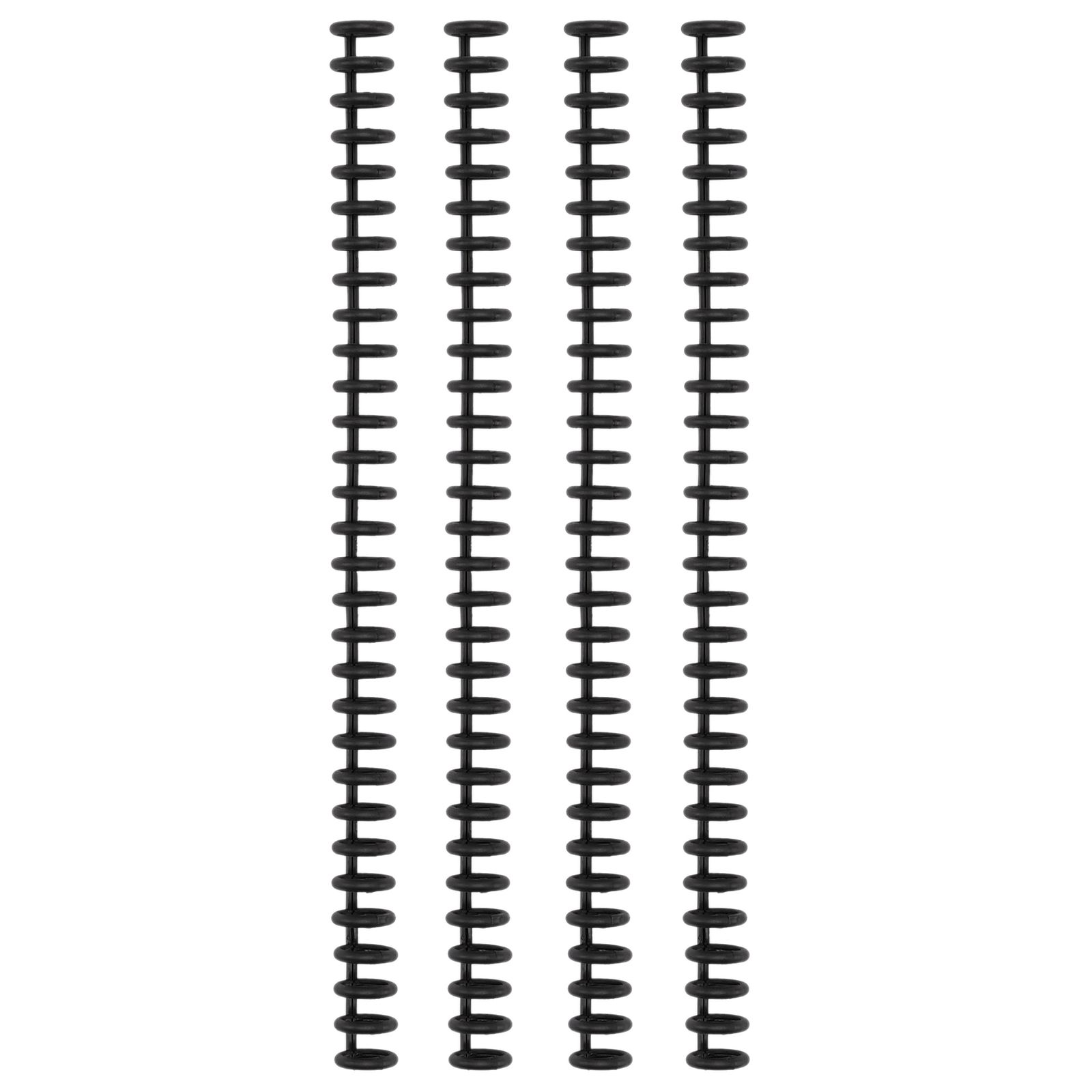 Vaessen Creative • Bind Easy Klikbindruggen 12mm Zwart 4st.