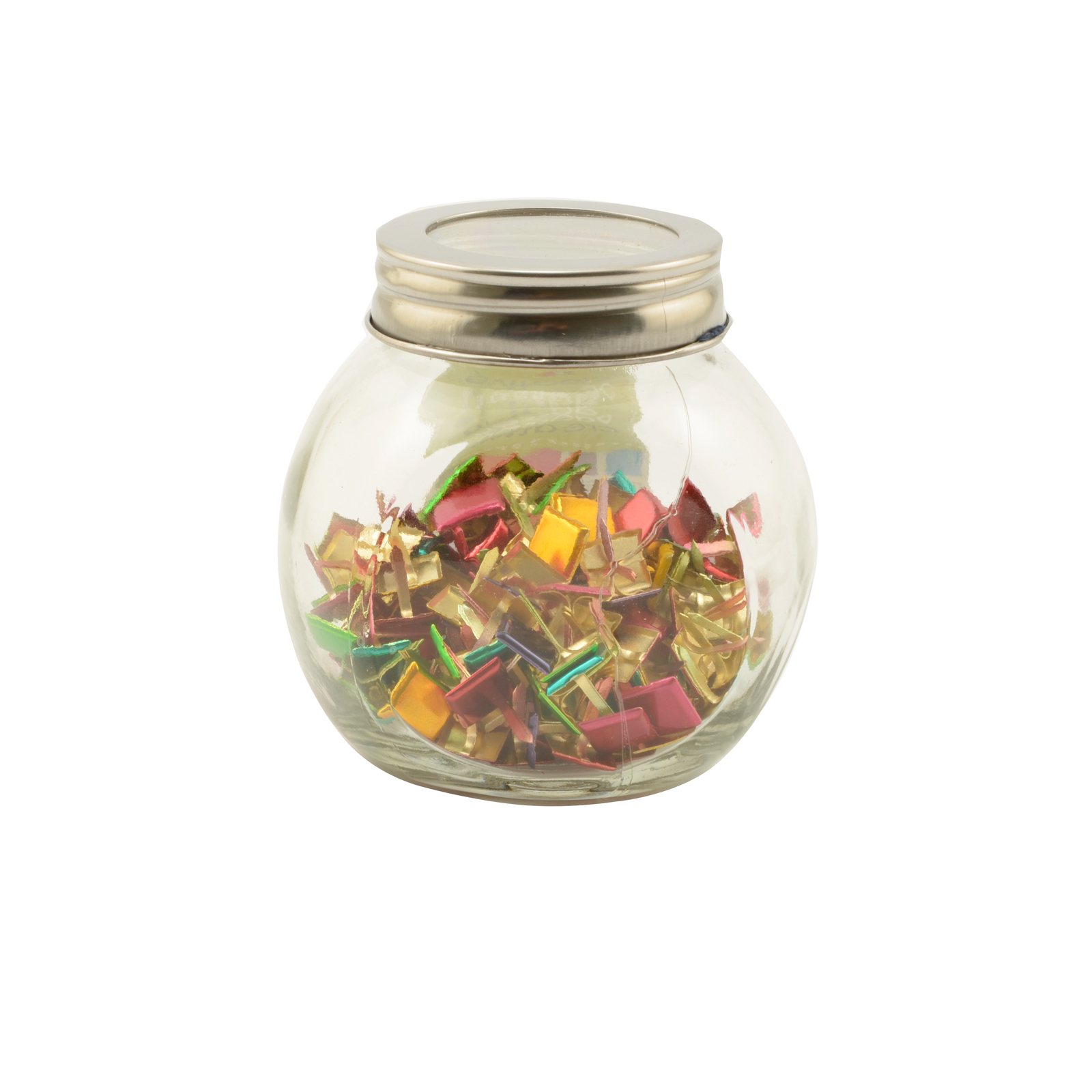 Vaessen Creative • Brads assorti in jar 60g Square