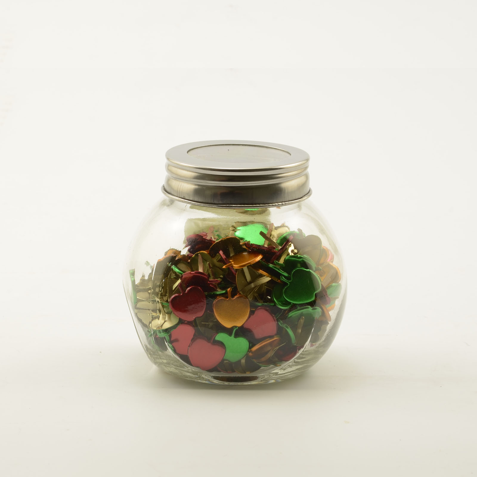 Vaessen Creative • Brads in jar 80g Apple