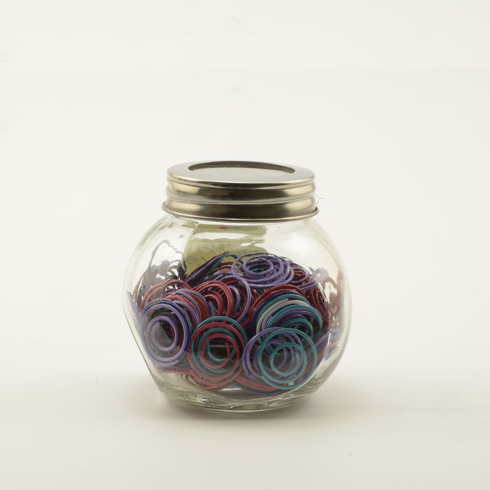 Vaessen Creative • Paper Clips In Jar 150g +/-170piezas Round