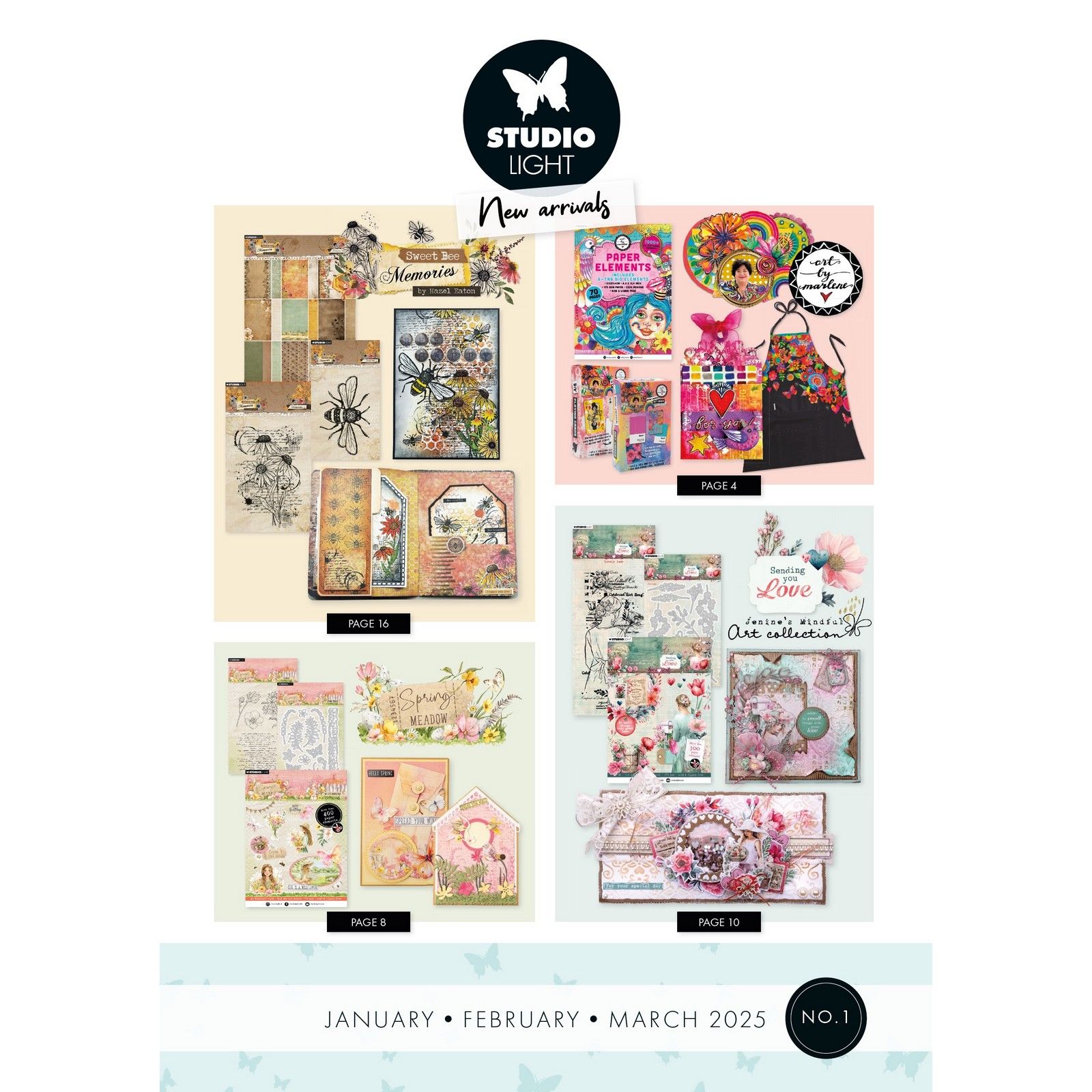 Studio Light • Q1 Jan-Febr-March 2025 Leaflet Collections