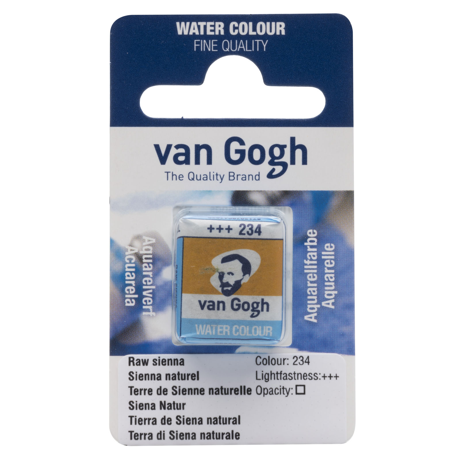 Van Gogh • Aquarellfarbe napje Sienna Naturel 234