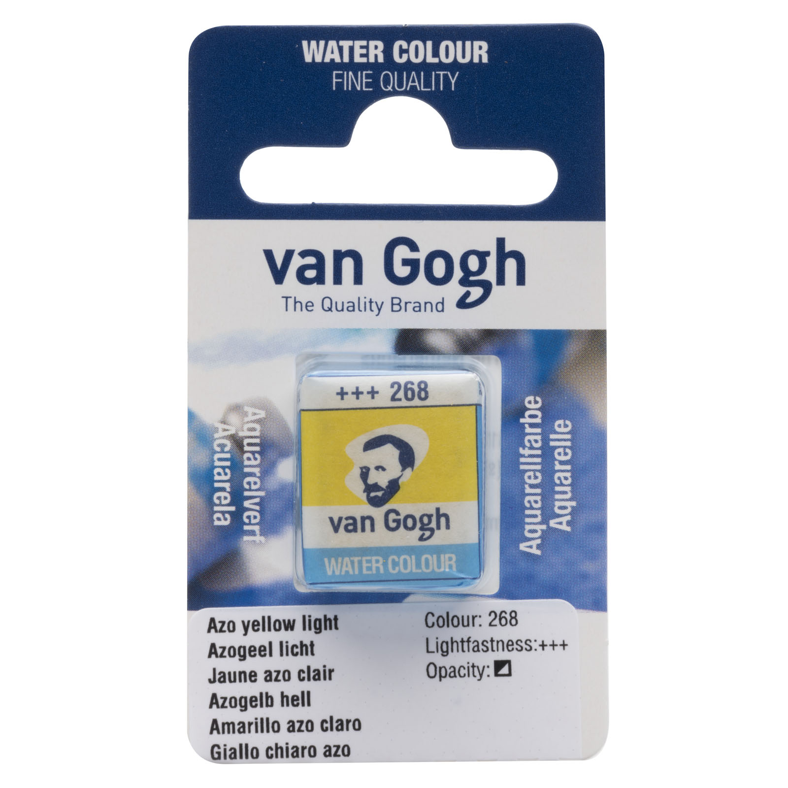 Van Gogh • Watercolour pan Azo Yellow Light 268