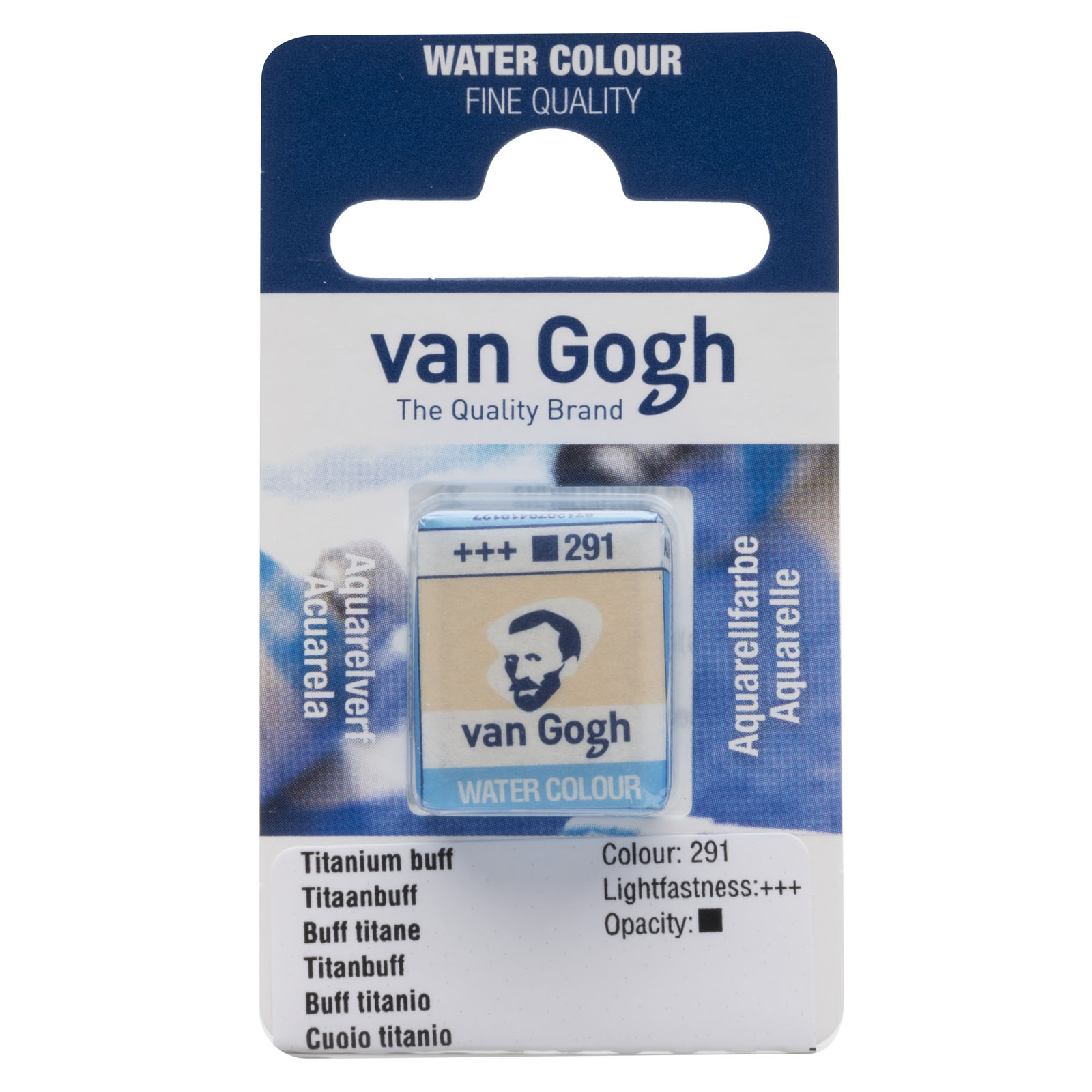 Van Gogh • Aquarellfarbe napje Titaanbuff 291