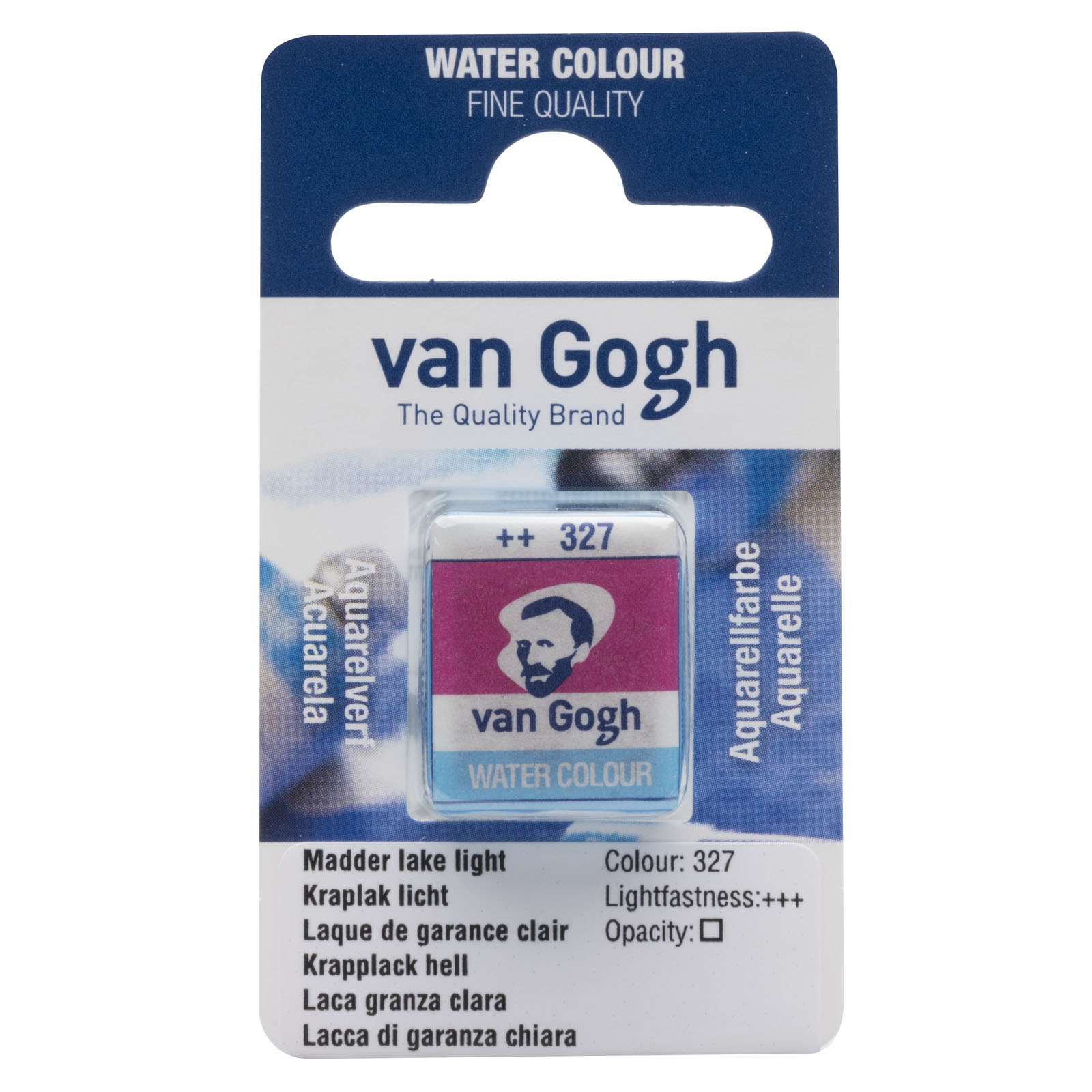 Van Gogh • Watercolour pan Madder Lake Light 327