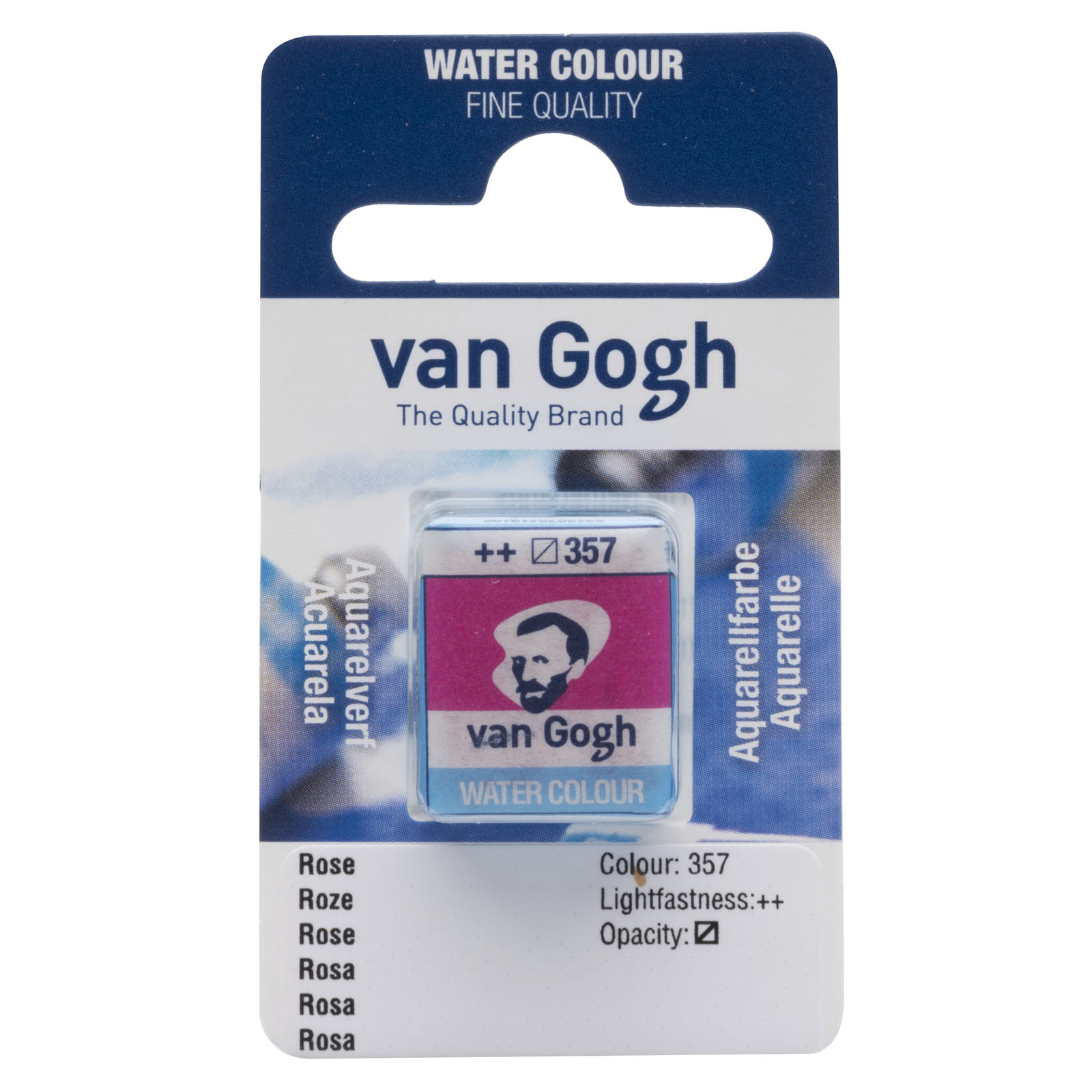 Van Gogh • Pintura de acuarela pan Roze 357