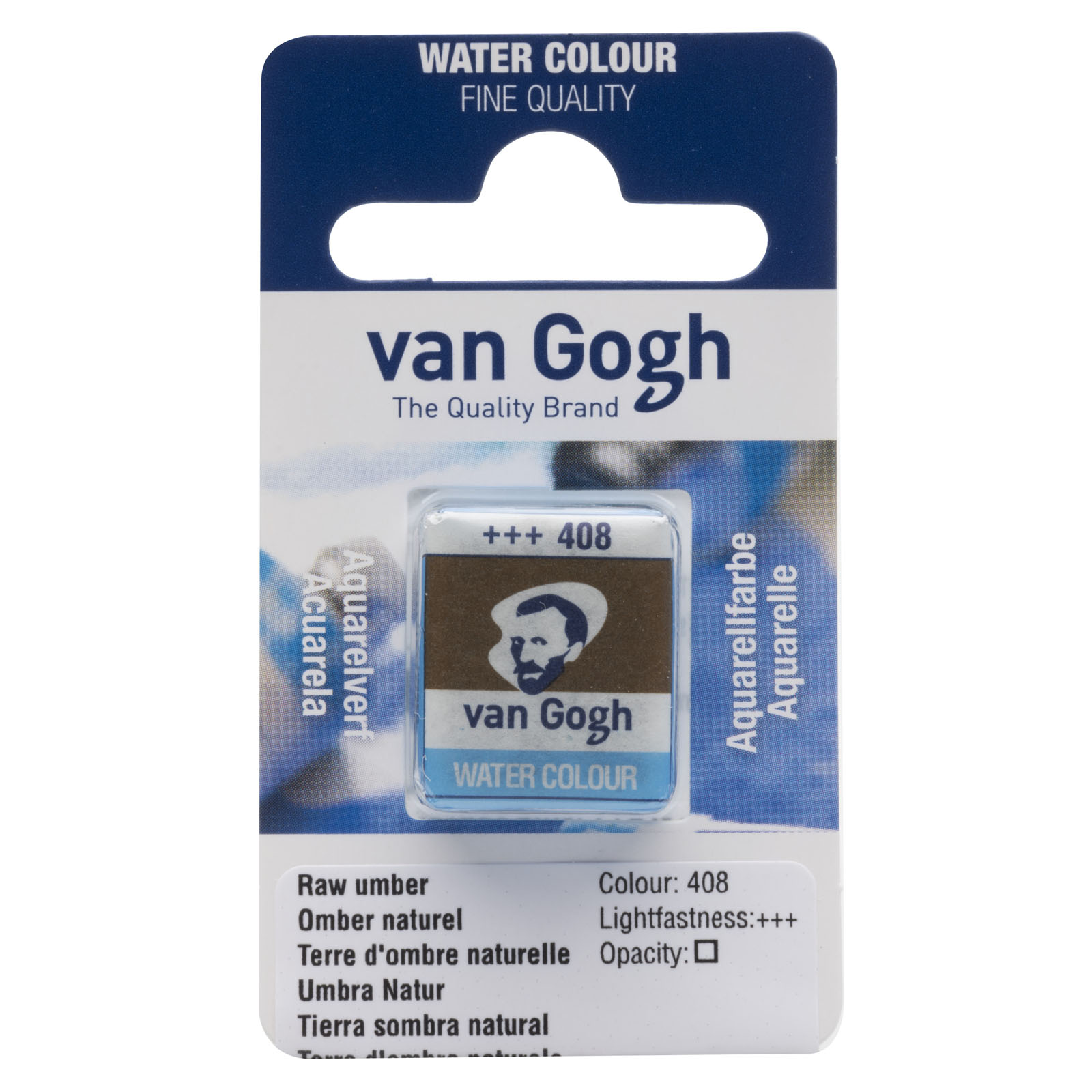 Van Gogh • Aquarellfarbe napje Omber Naturel 408