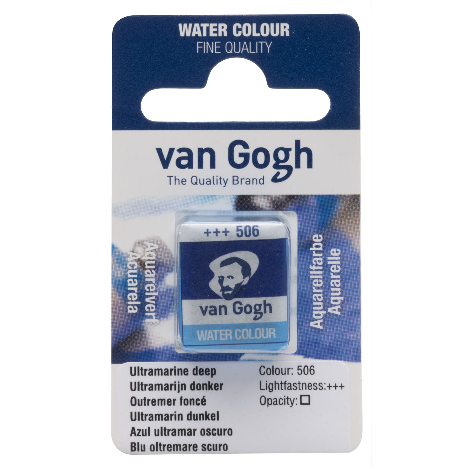 Van Gogh • Watercolour pan Ultramarine Deep 506
