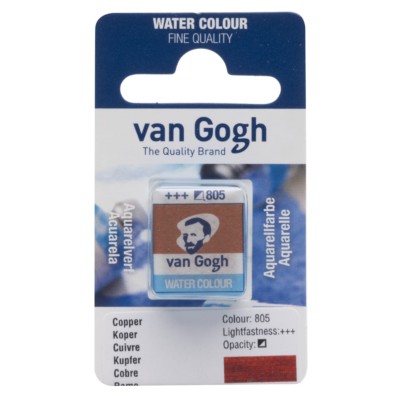 Van Gogh • Watercolour pan Copper 805