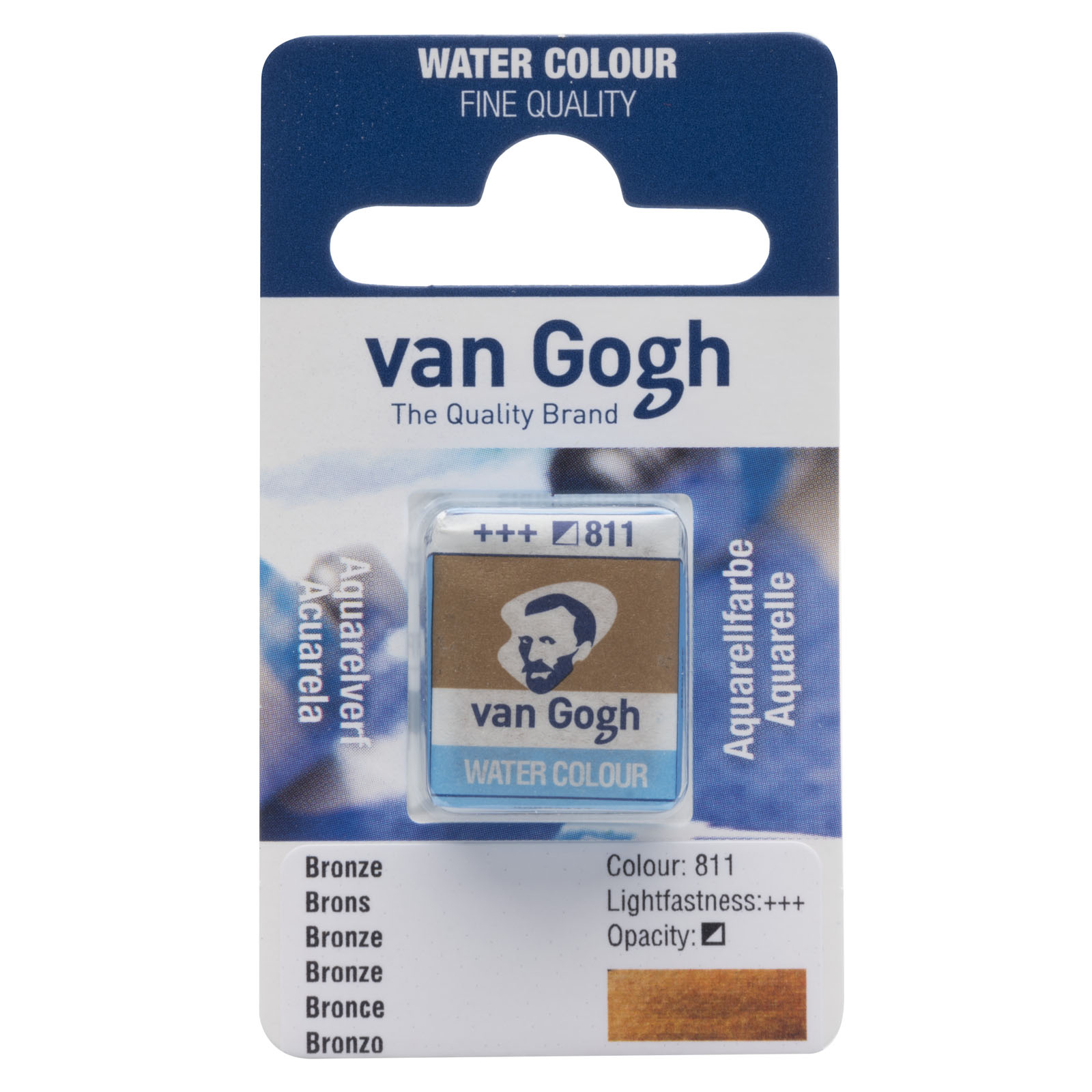 Van Gogh • Watercolour pan Bronze 811