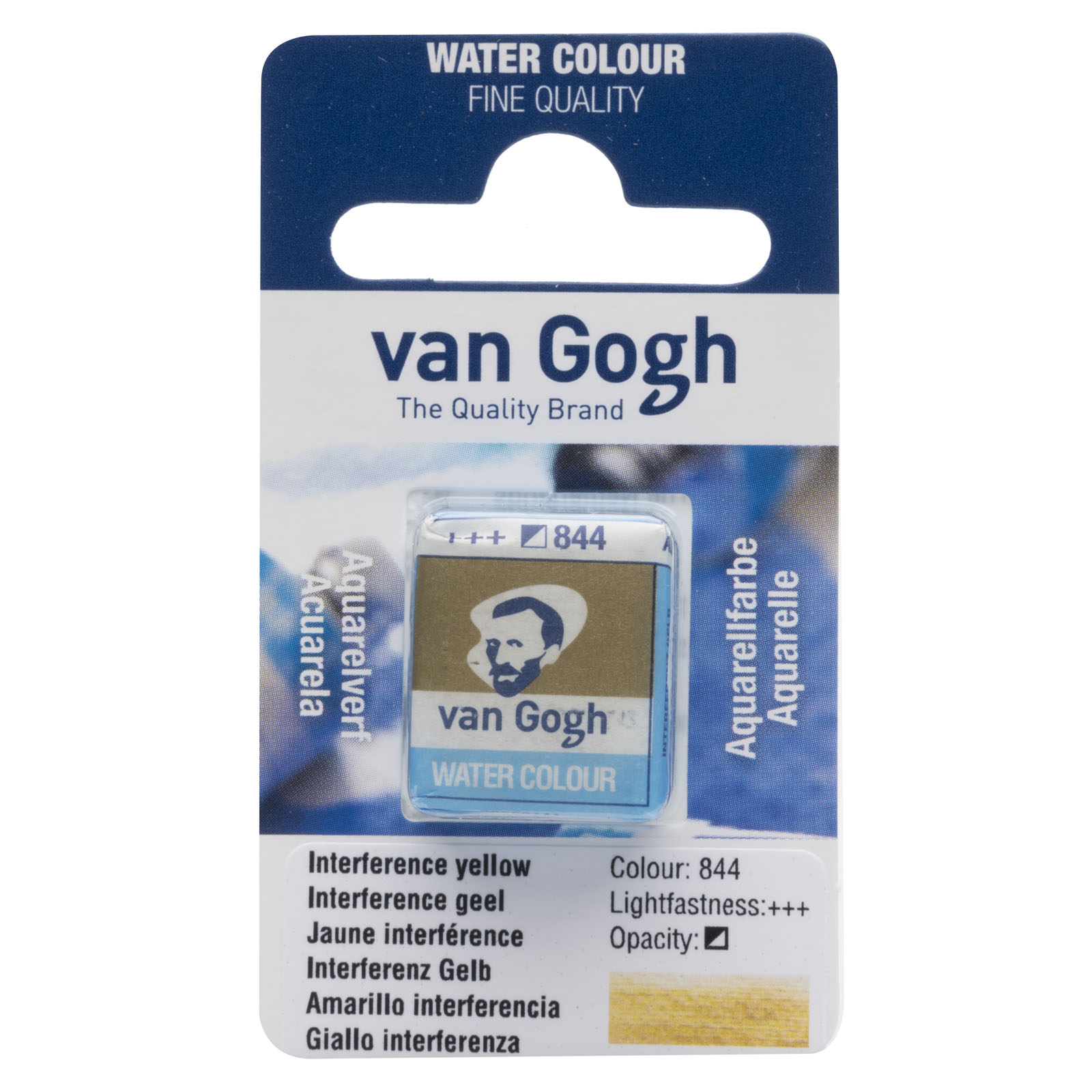 Van Gogh • Watercolour pan Interference Yellow 844