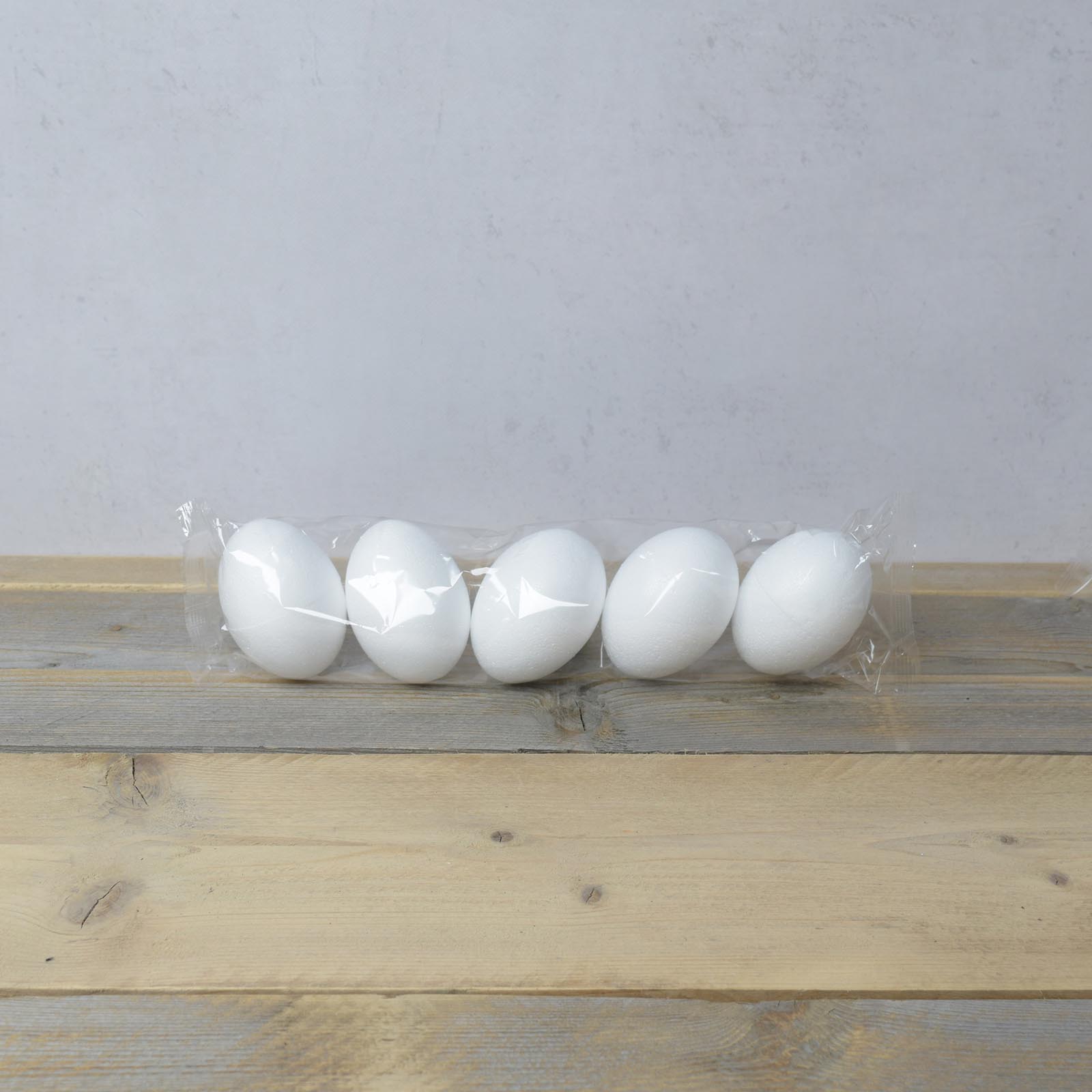 Vaessen Creative • Styrofoam eggs 8cm 5pcs