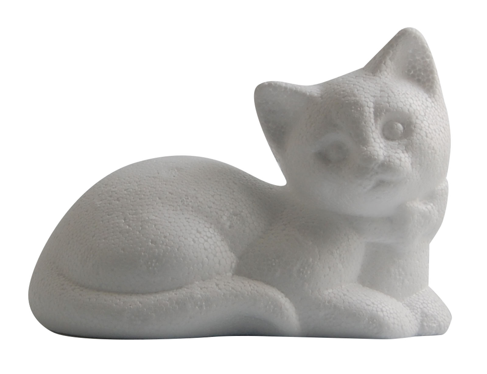 Vaessen Creative • Styrofoam cat lying 14cm