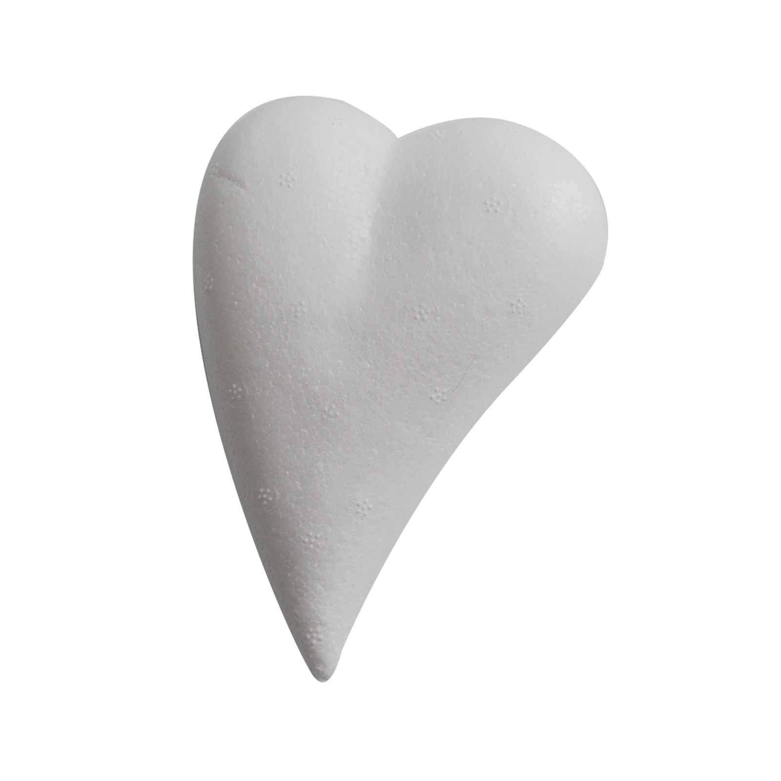 Vaessen Creative • Coeur goutte a demi polystyrènee 30cm