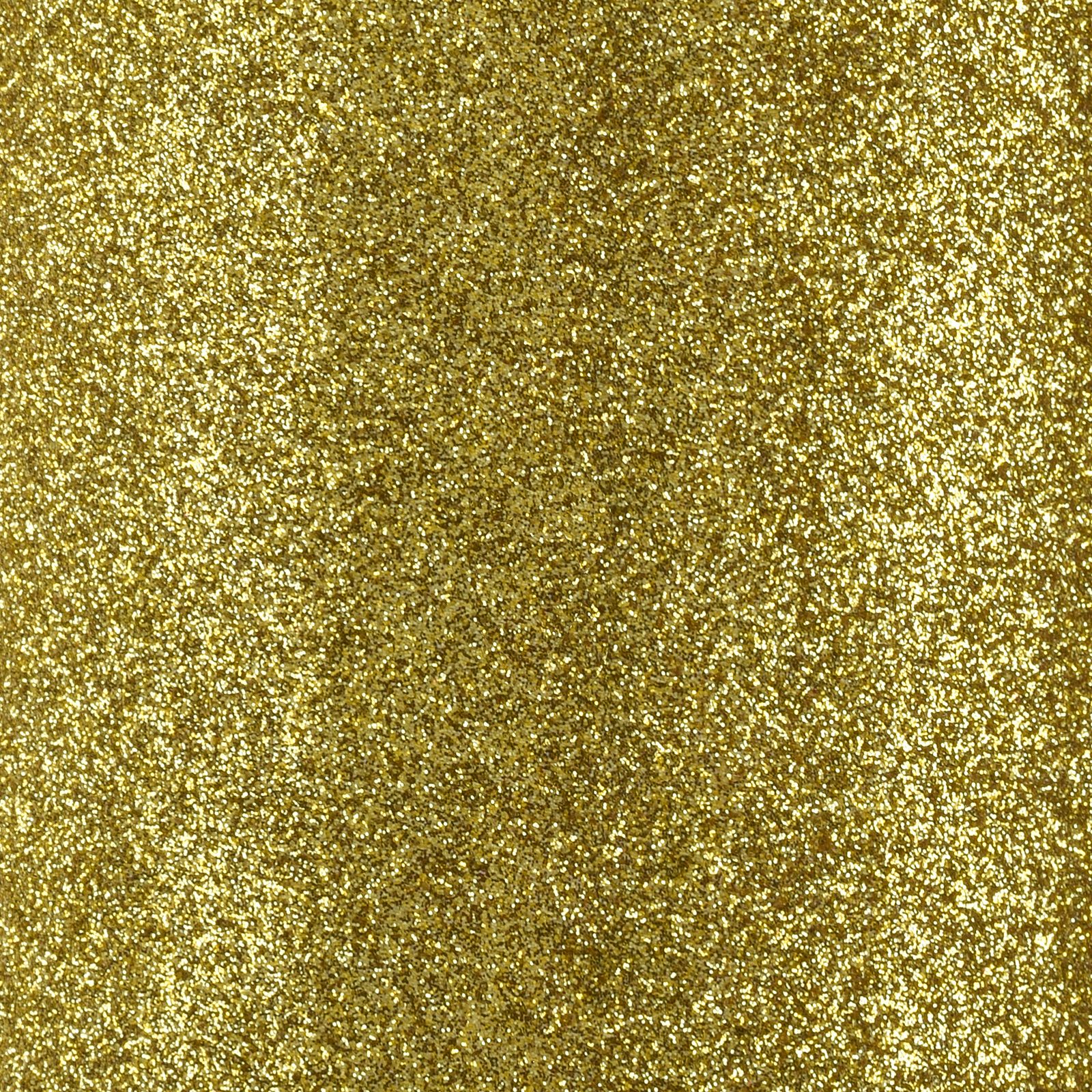 Florence • Selbstklebendes Glitzerpapier 270g 30,5cm Goldgelb