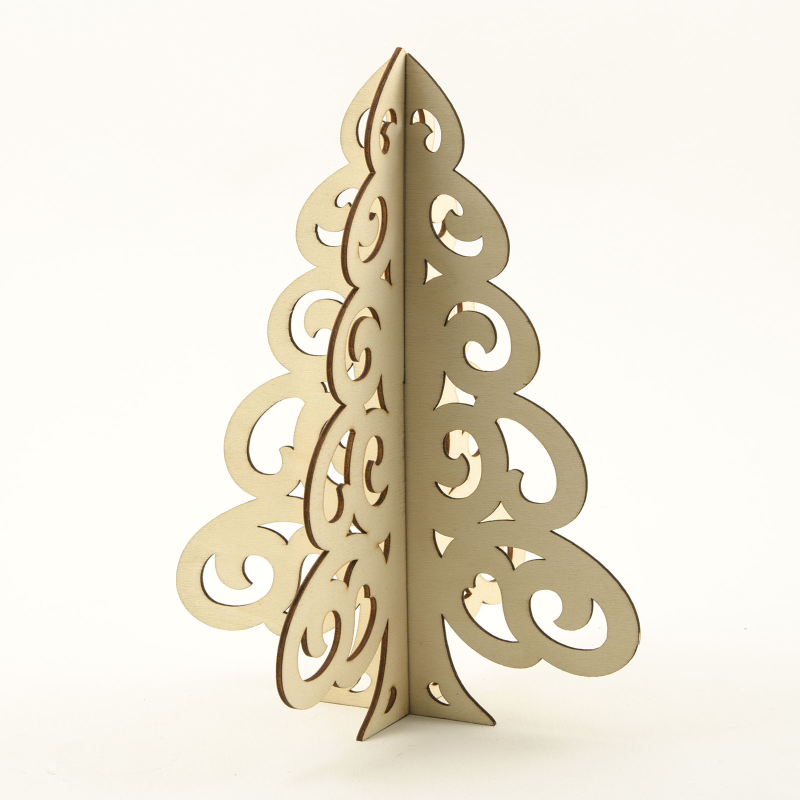 Vaessen Creative • Arbre en bois 18,5x18,5x25cm