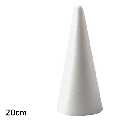 Vaessen Creative • Styrofoam cone 20cm