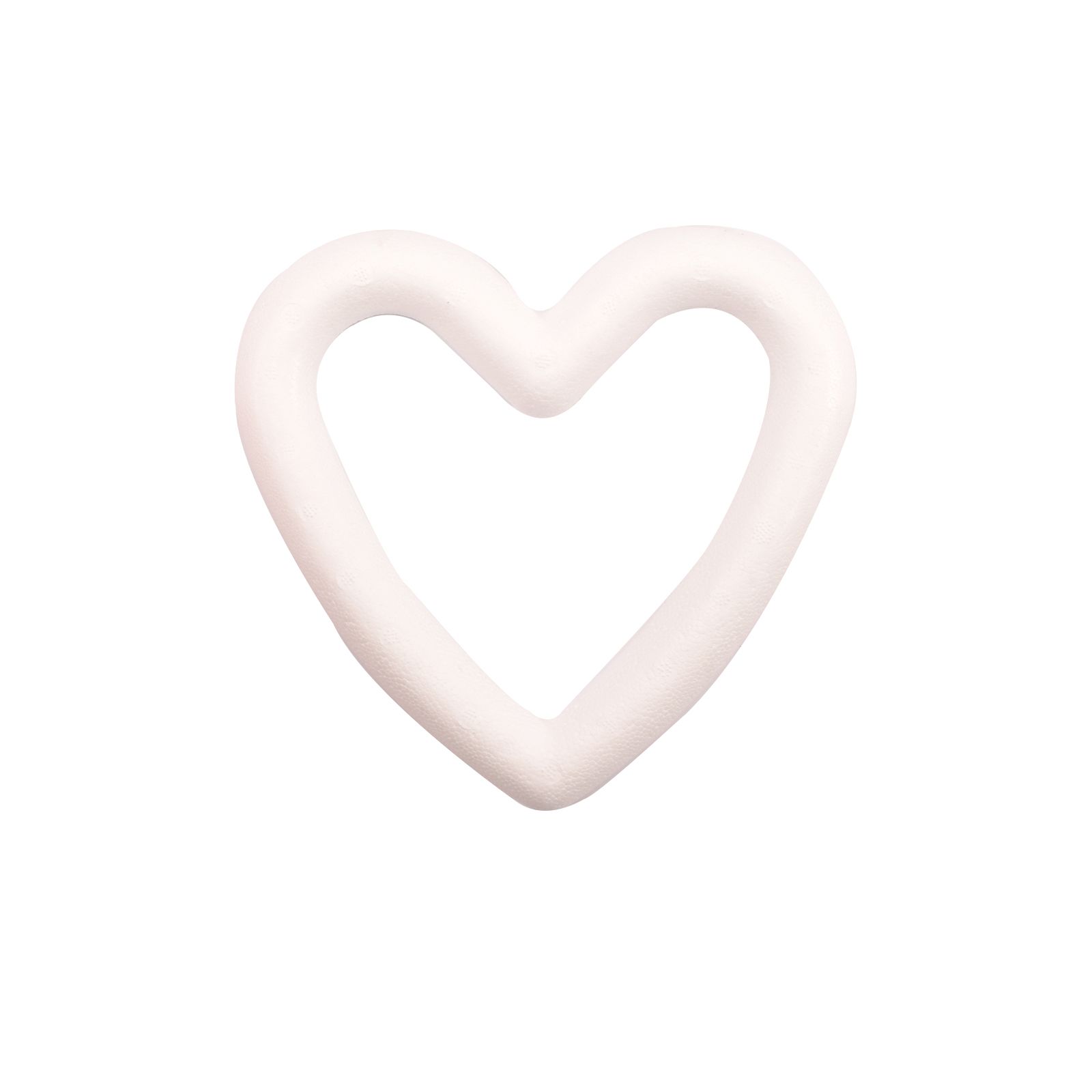 Vaessen Creative • Corazón de poliestireno abierto 15cm