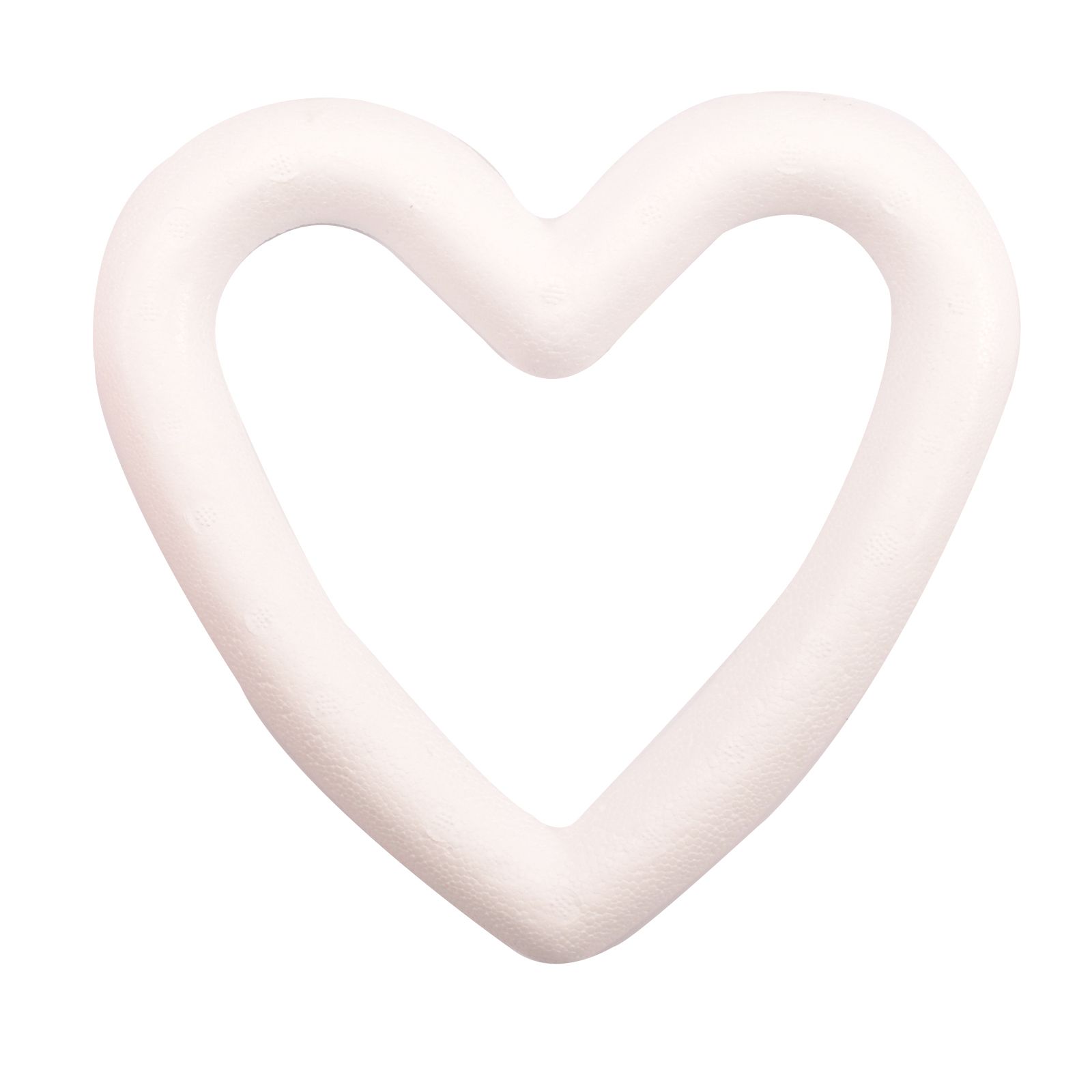 Vaessen Creative • Corazón de poliestireno abierto 20cm