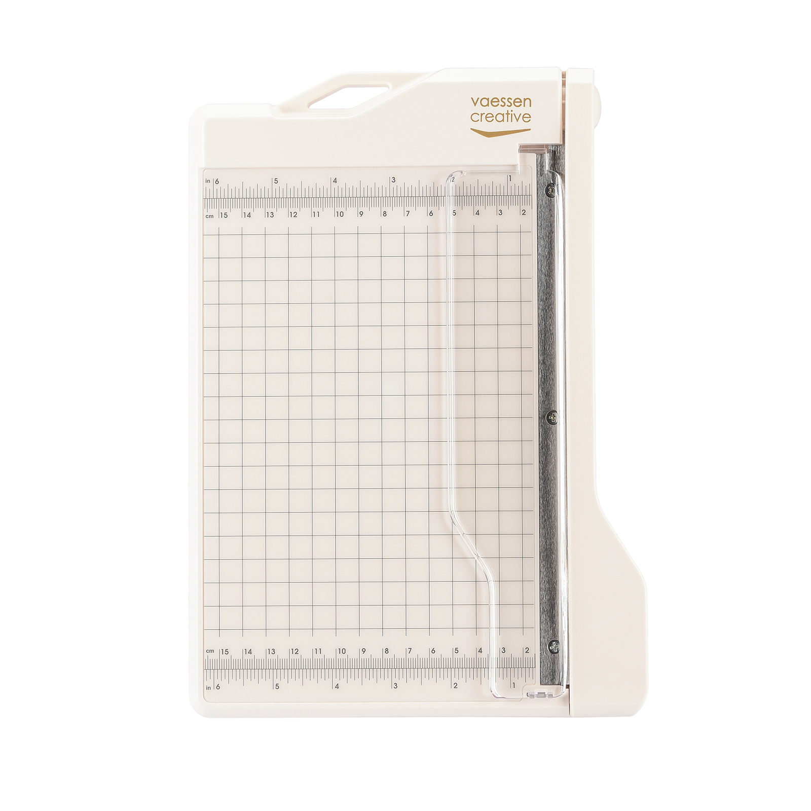 Vaessen Creative • Guillotine Papierschneider 21,6x15,2cm Off-White