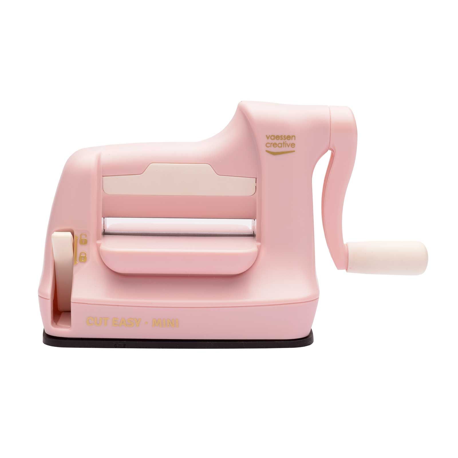 Vaessen Creative • Cut Easy Mini Máquina de Corte y Embossing Rosa
