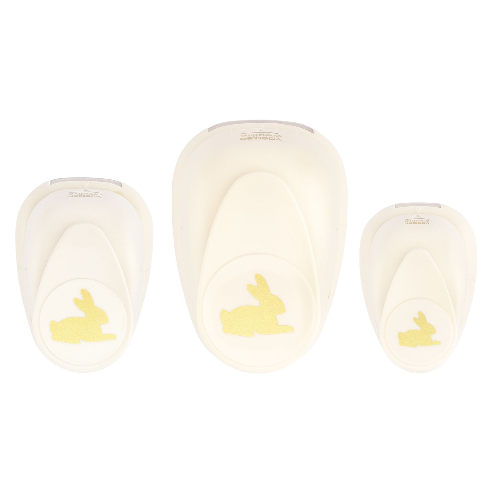 Vaessen Creative • Set di Perforatori Conigli 3pz