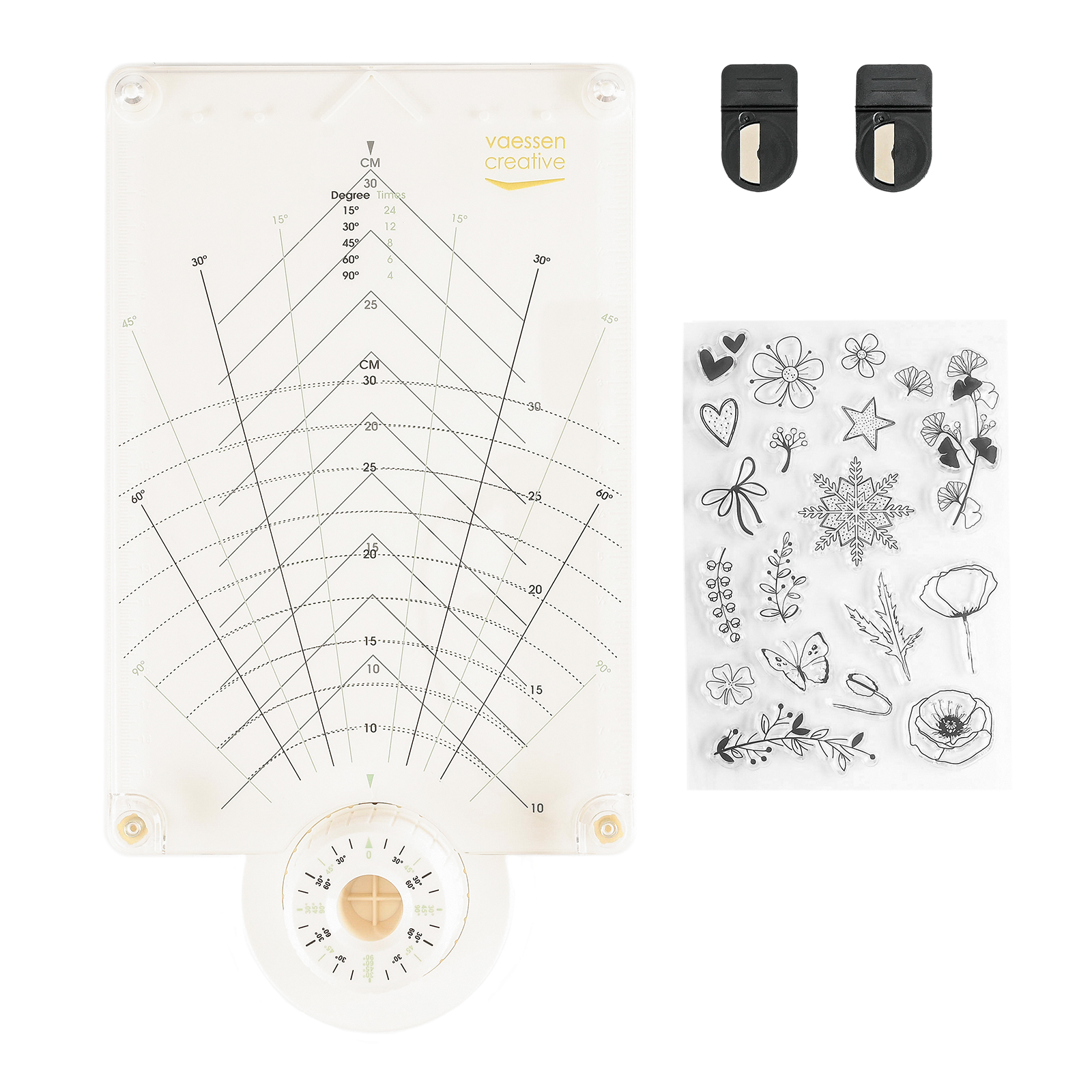 Vaessen Creative • Stamp Easy Spinner Stempelhilfe