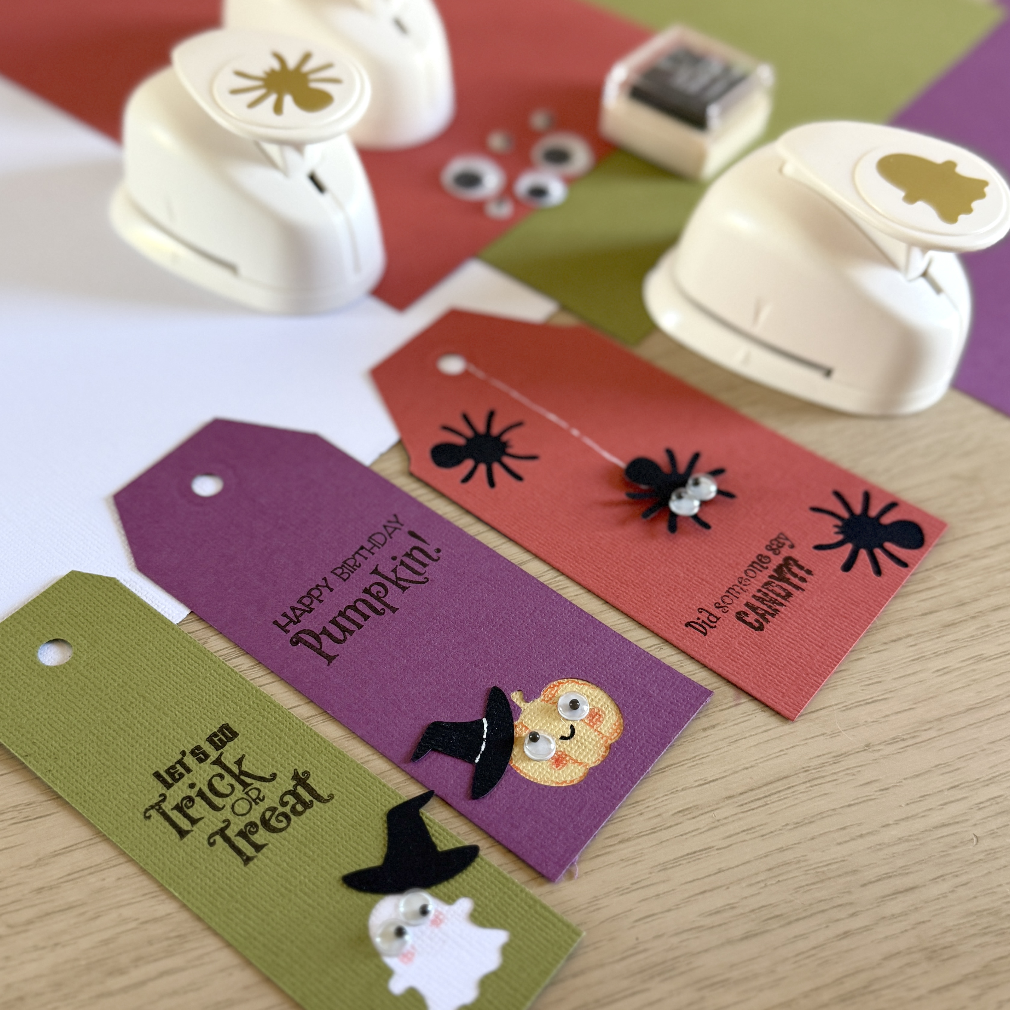 Vaessen Creative • Figuurpons Set Halloween Medium 5st.