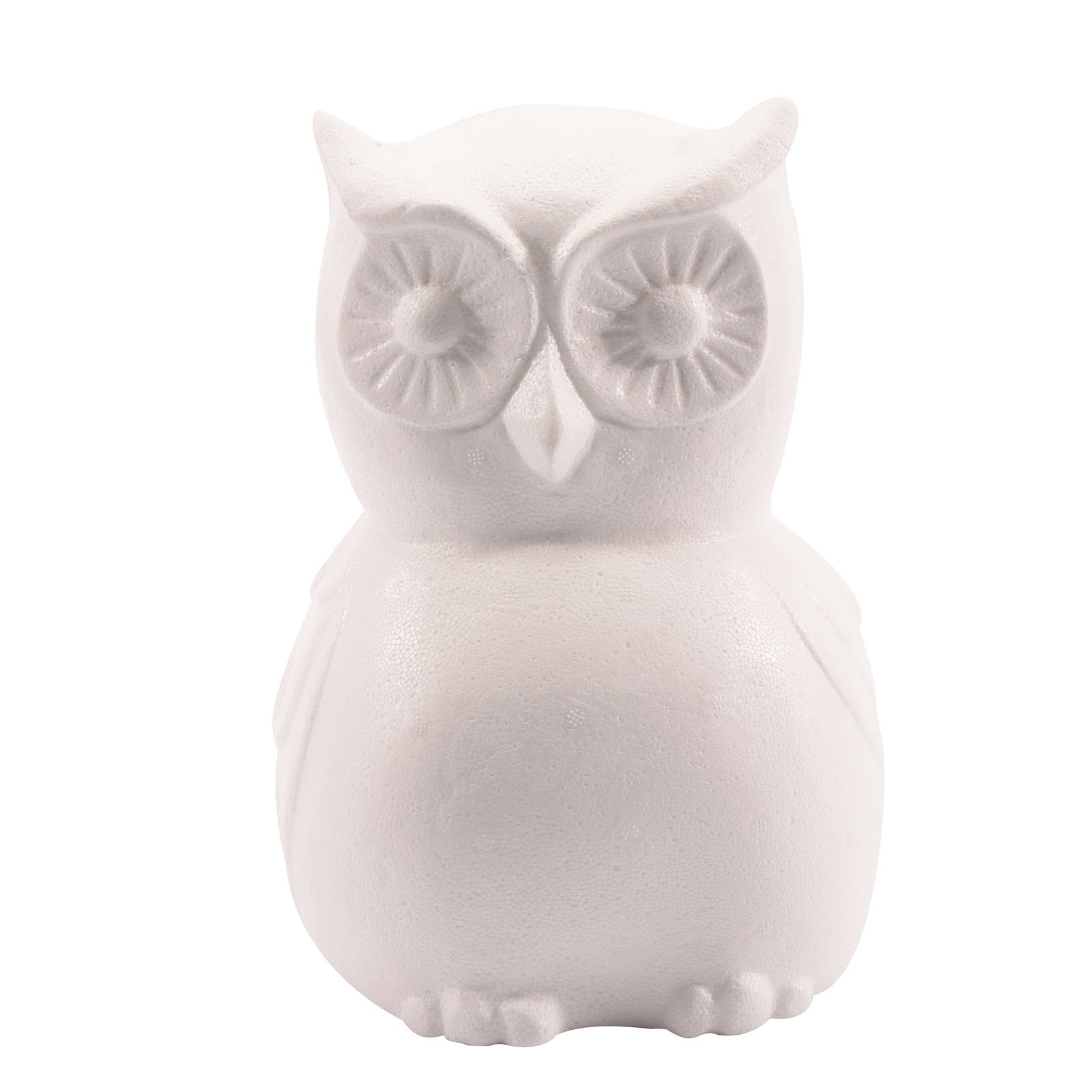 Vaessen Creative • Hibou polystyrène 22cm